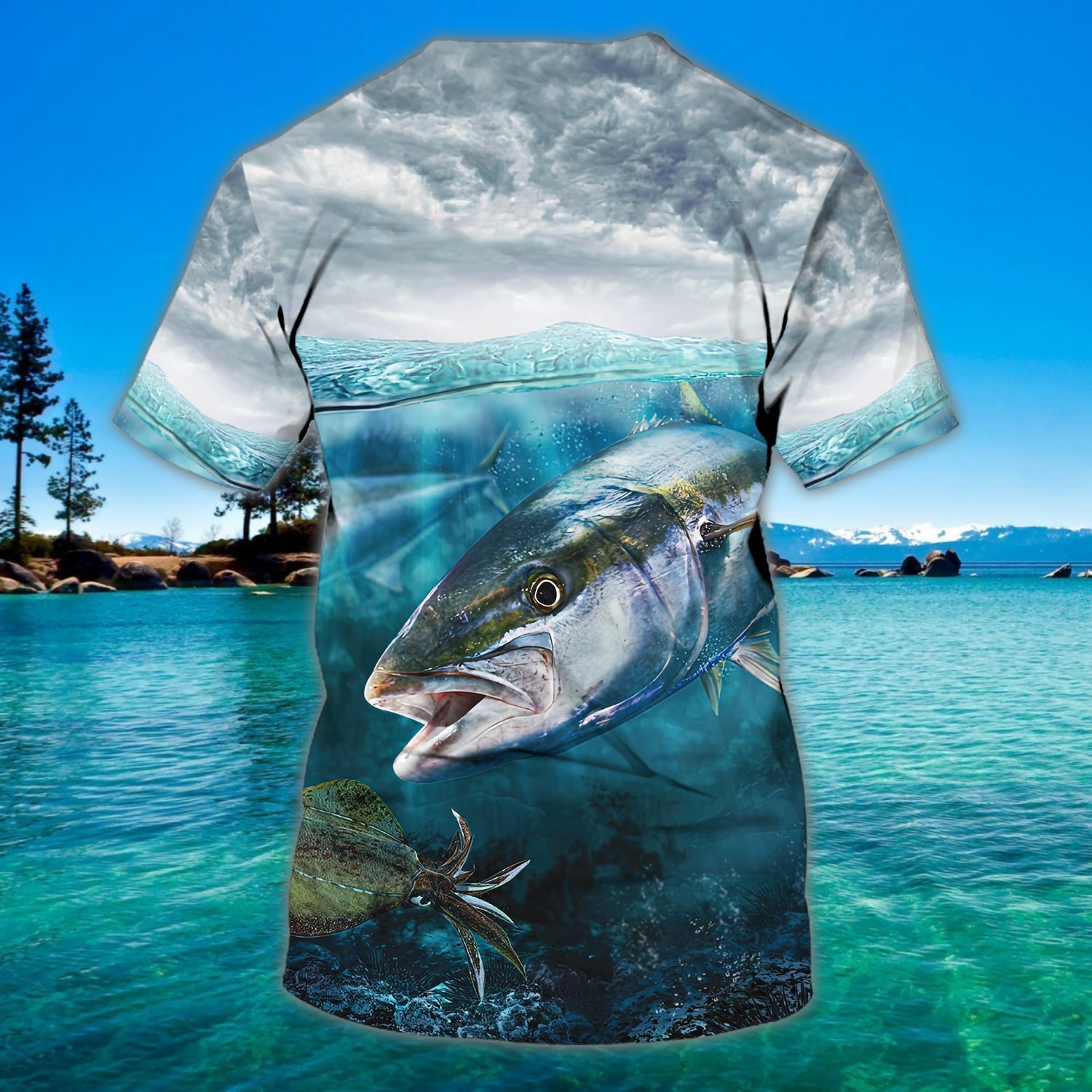 Fishing Personalized Name 3D T Shirt 192, Nvc97