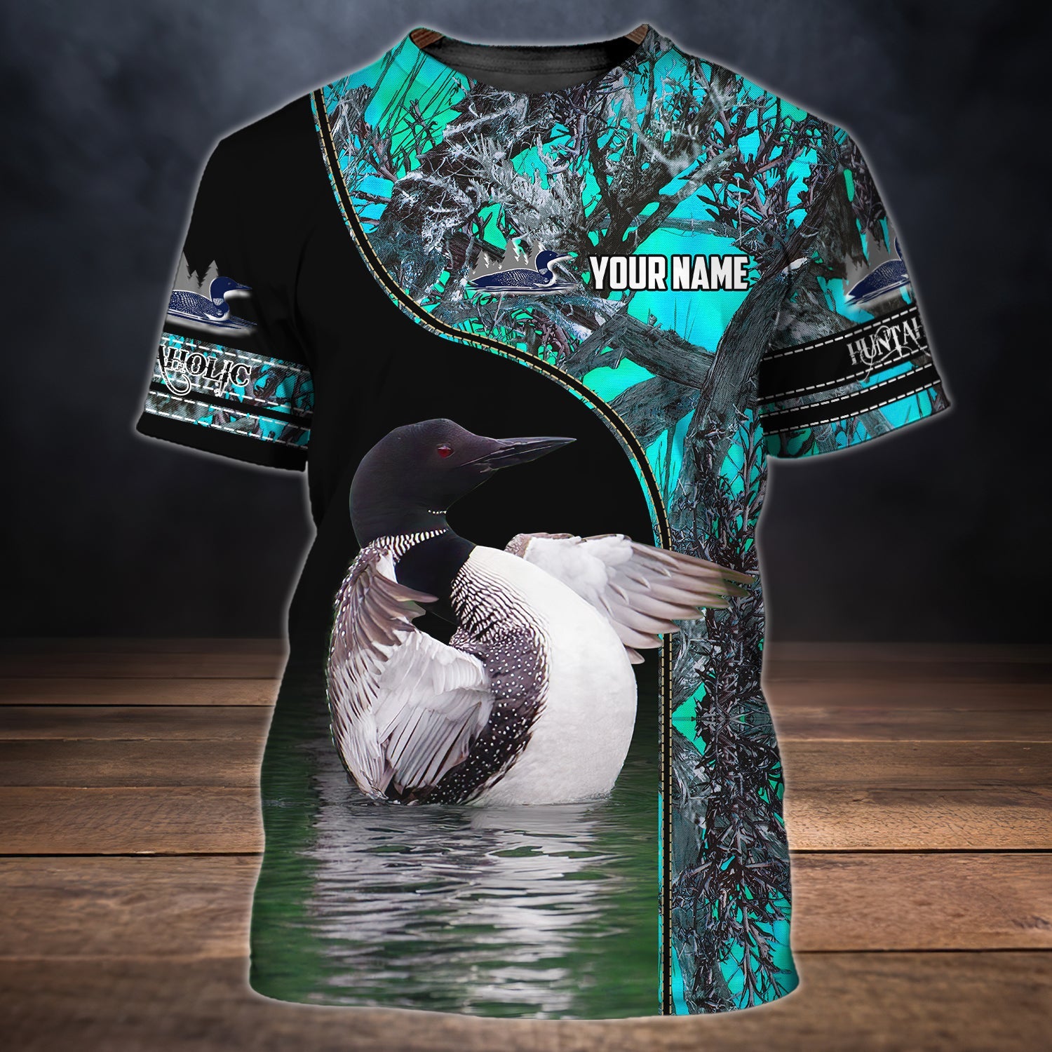 Loon - Personalized Name 3D Tshirt 20 - Nvc97