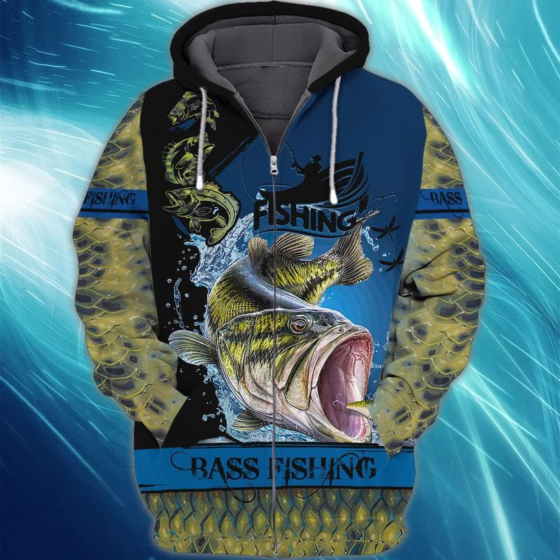 3D Zipper Hoodie/S