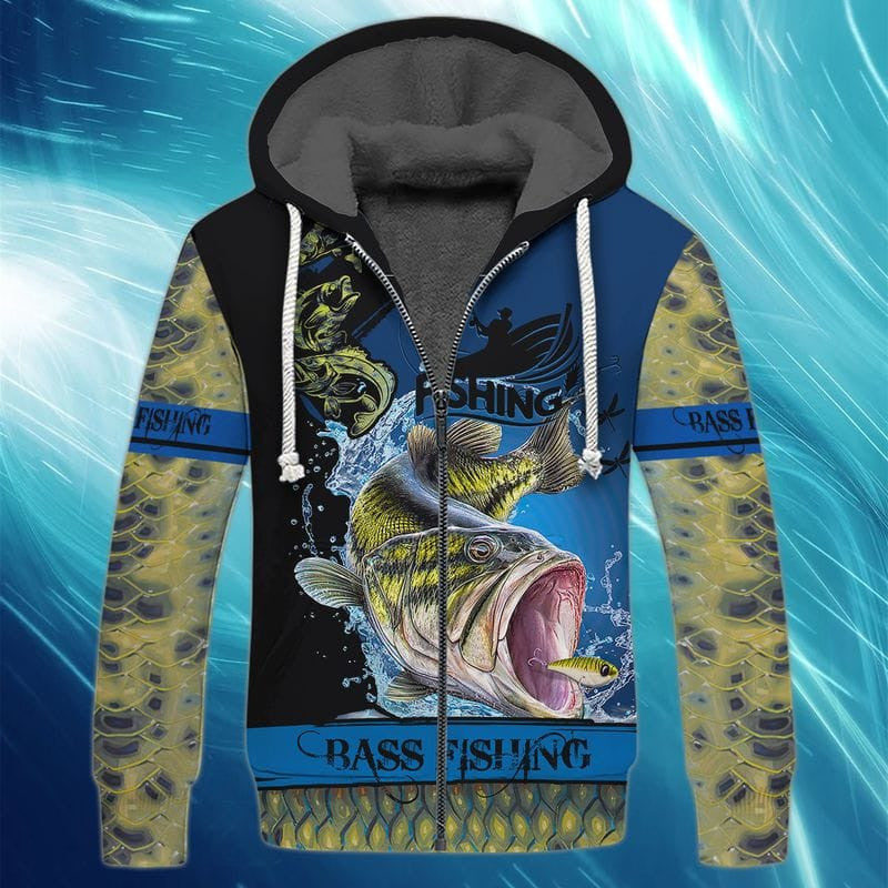 3D Fleece Zipper/S