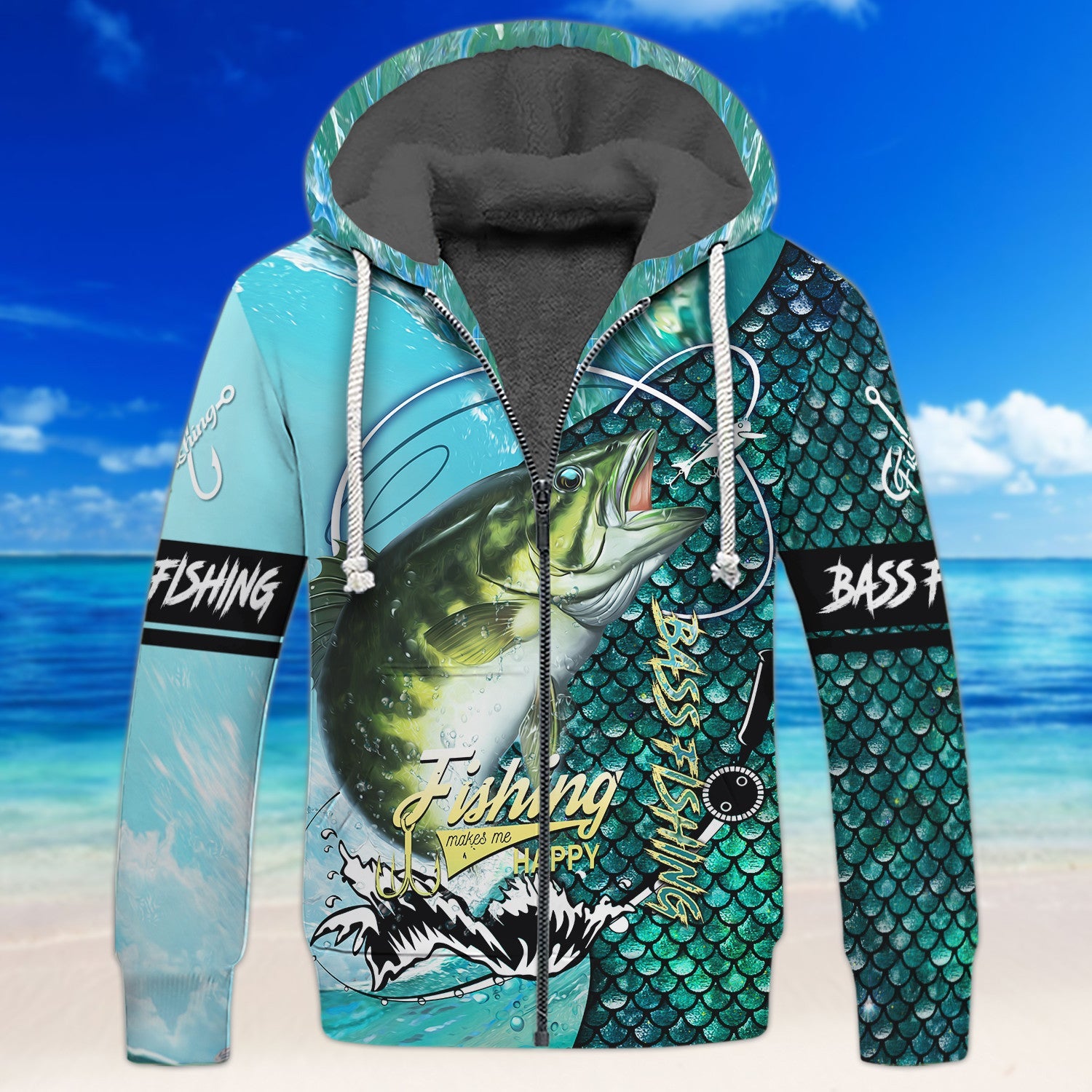 Bass Fishing 3D Full Print Shirts, Unique Design for Anglers, Perfect Gift for Bass Fishing Enthusiasts!