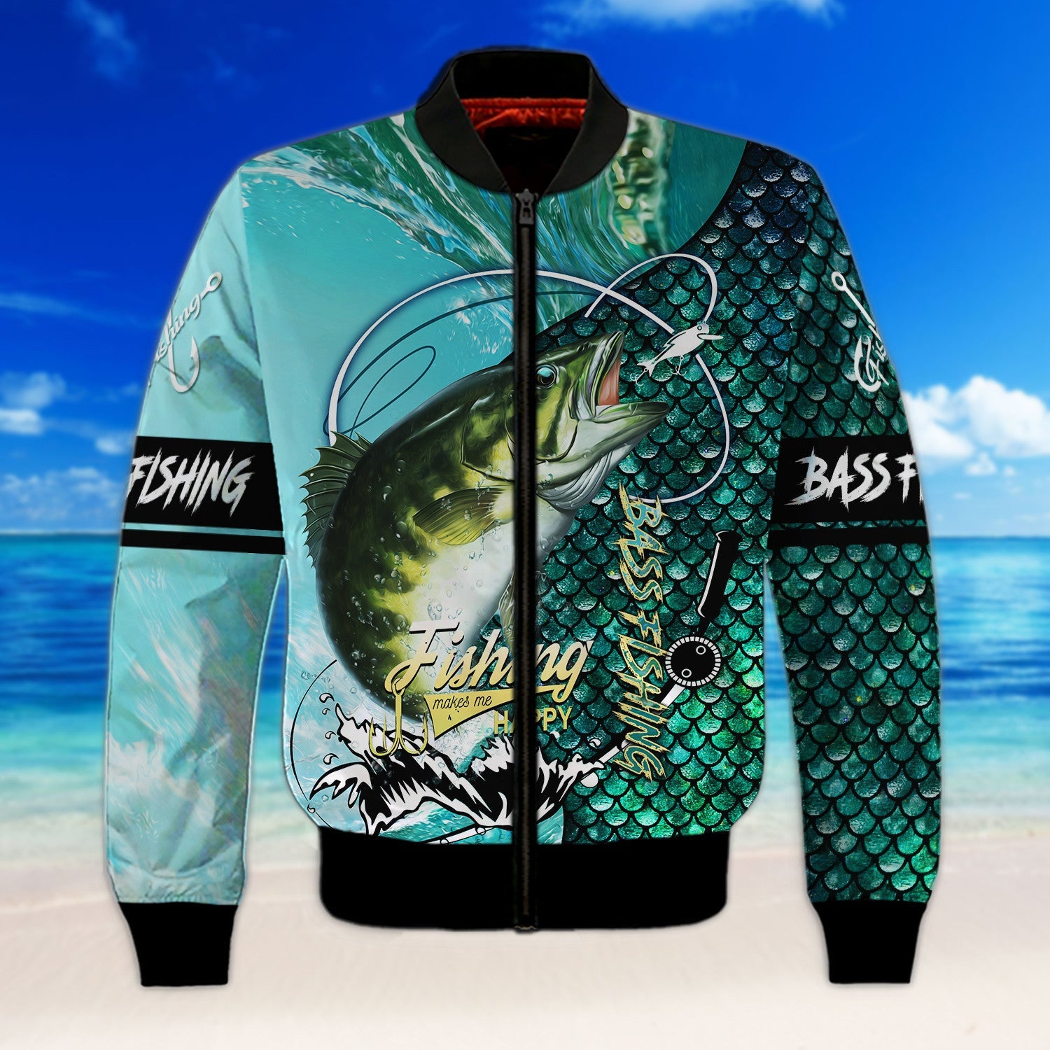 Bass Fishing 3D Full Print Shirts, Unique Design for Anglers, Perfect Gift for Bass Fishing Enthusiasts!