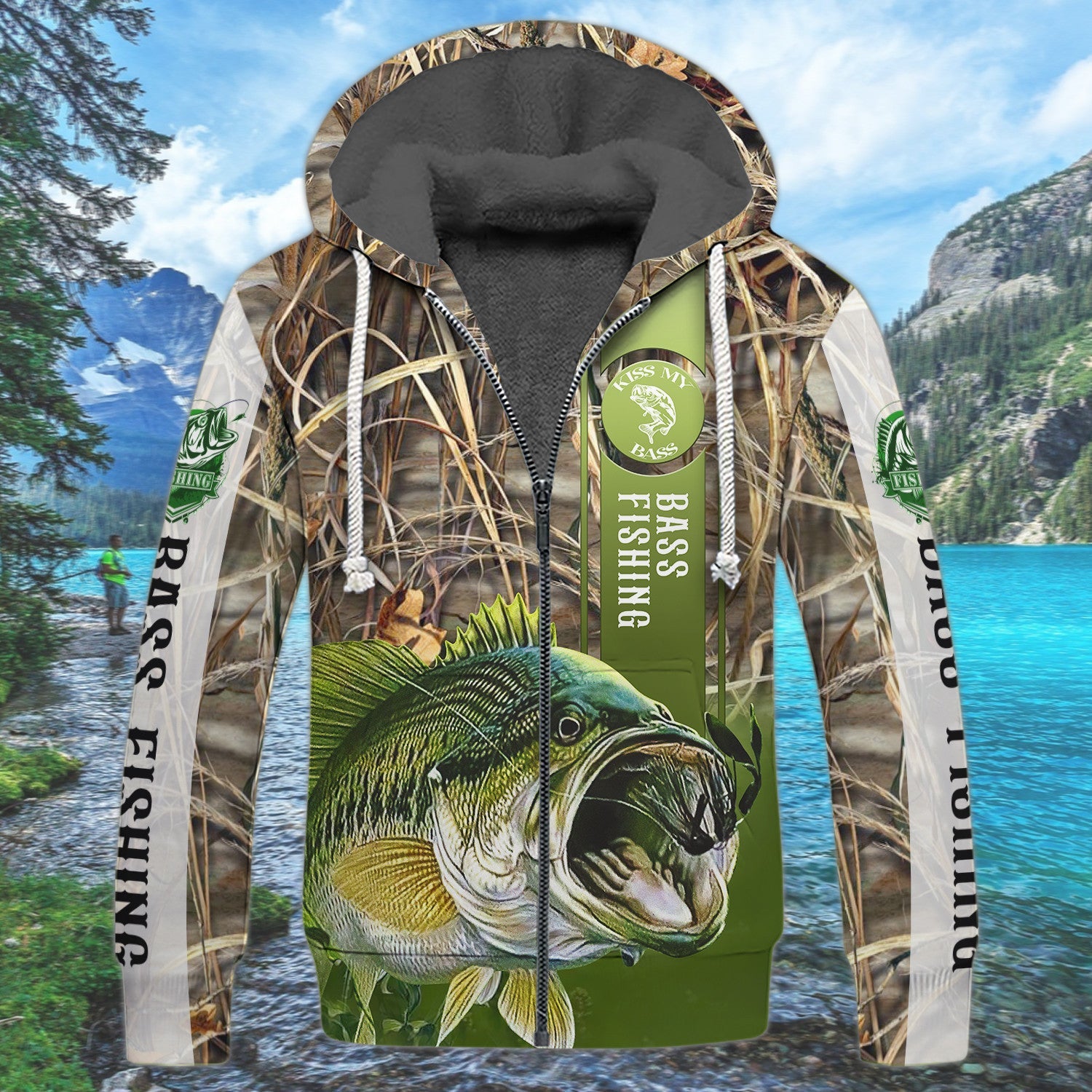 Bass Fishing C1 3D Full Print