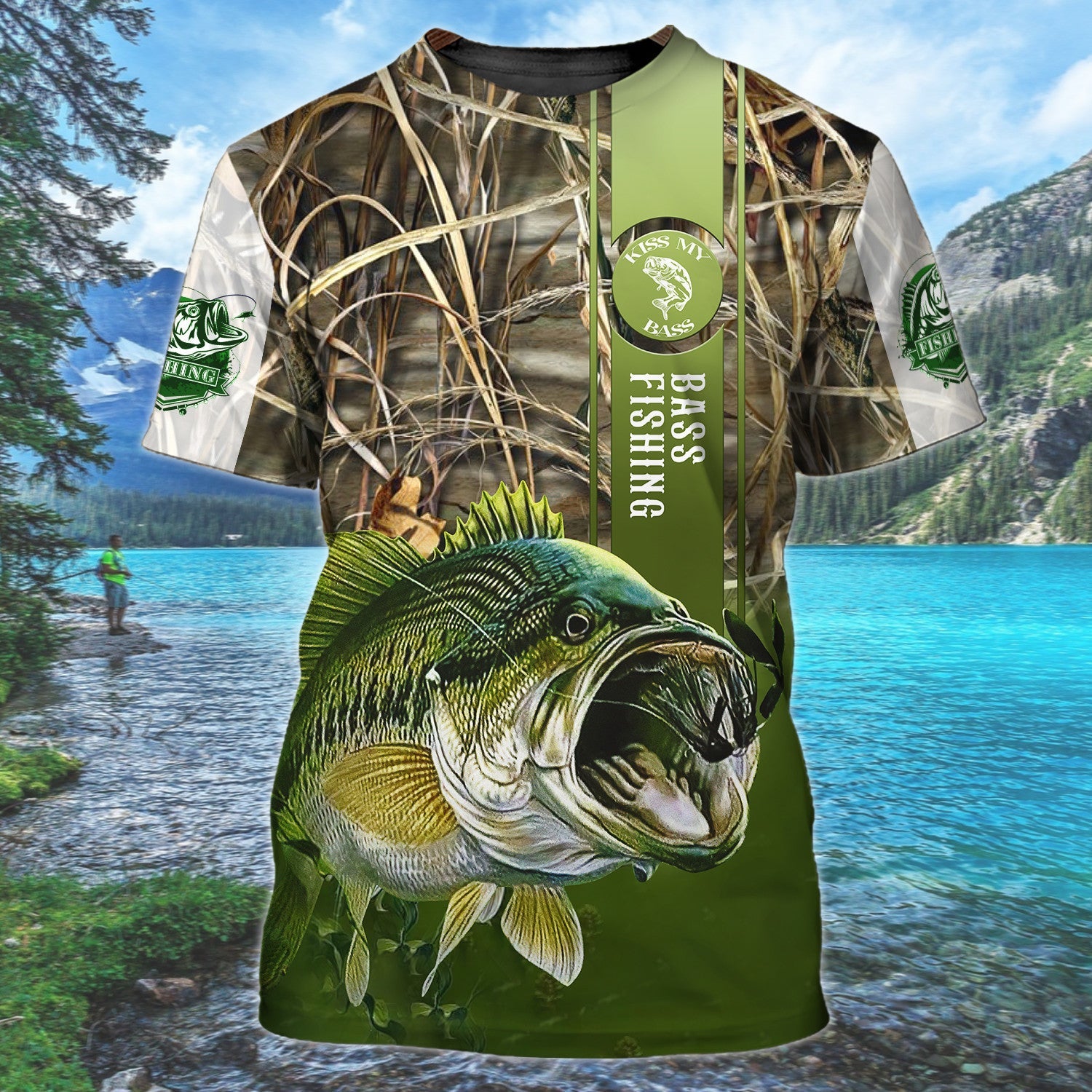 Bass Fishing C1 3D Full Print