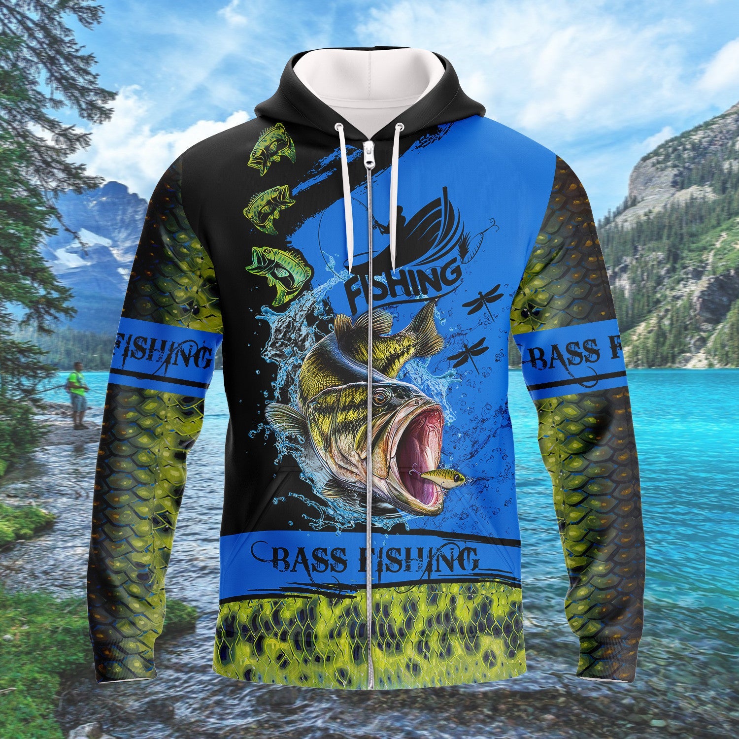 Bass Fishing C2 3D Full Print
