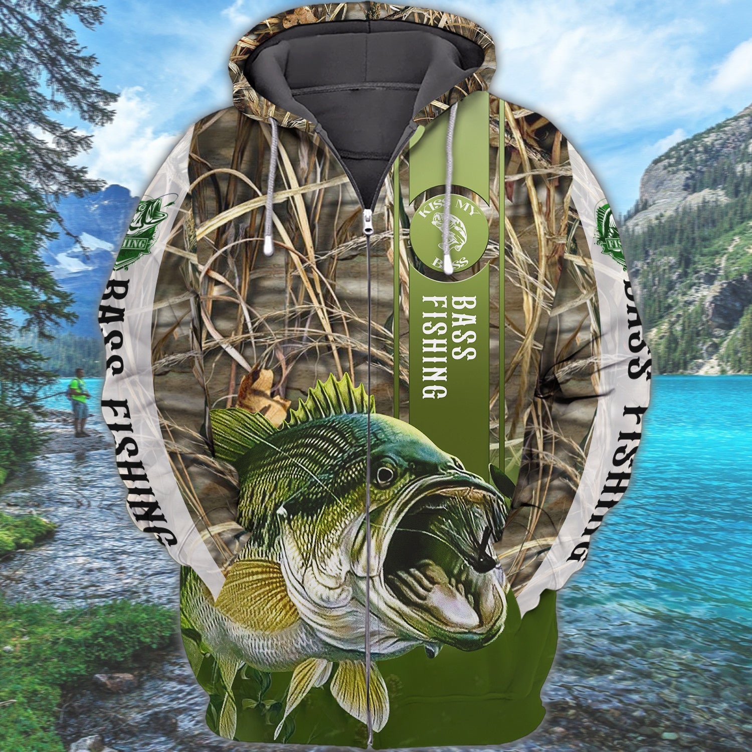 Bass Fishing C1 3D Full Print