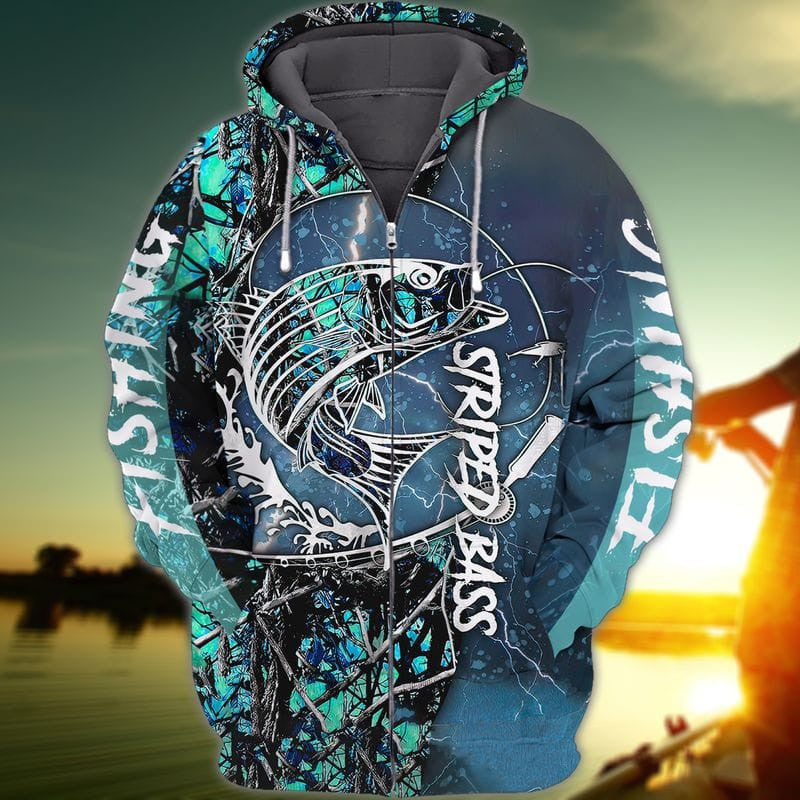3D Zipper Hoodie/S