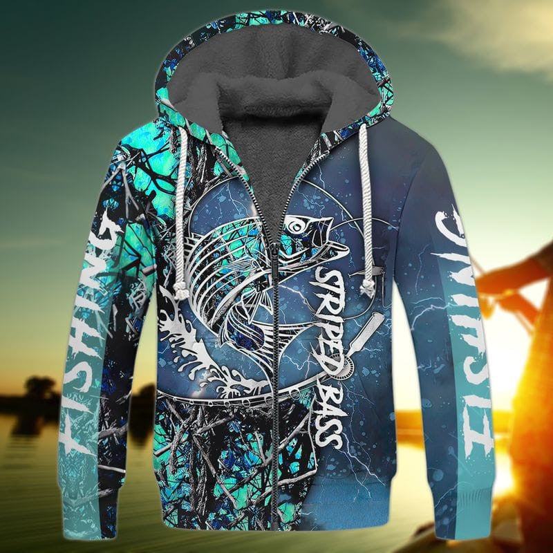 3D Fleece Zipper/S
