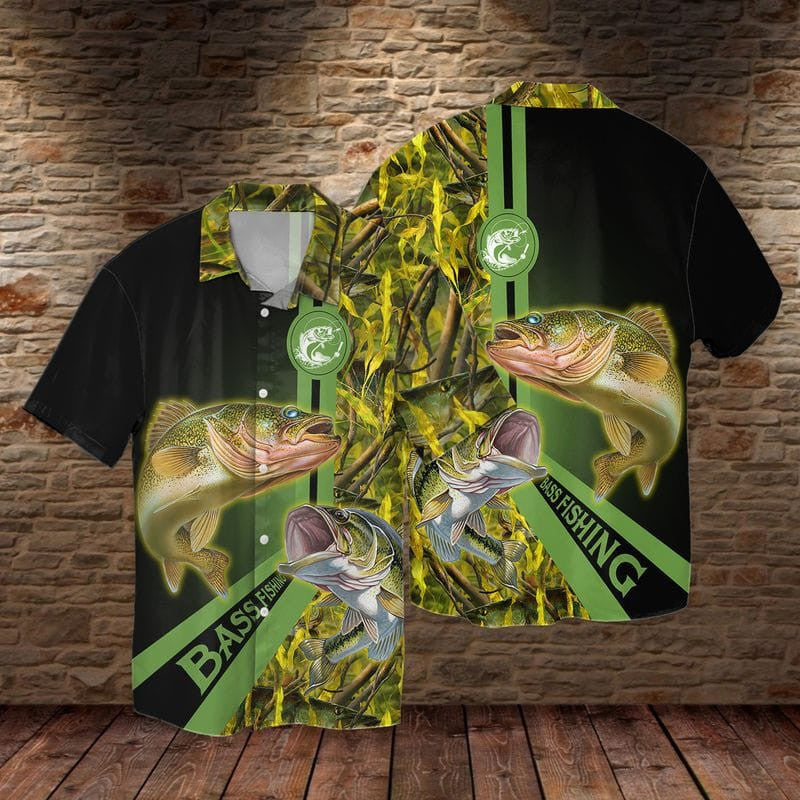 Bass Fishing 3D Shirts