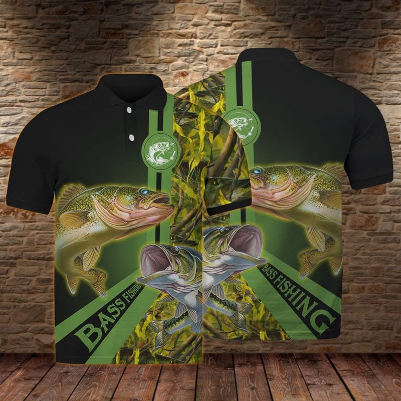 Bass Fishing 3D Shirts