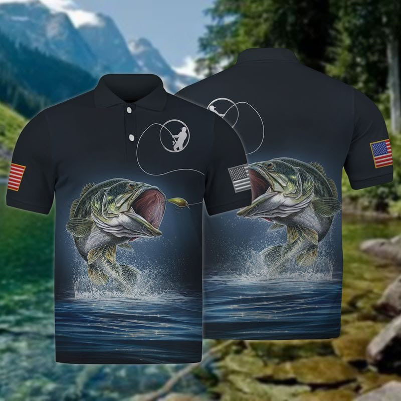 3D Polo Shirt/S