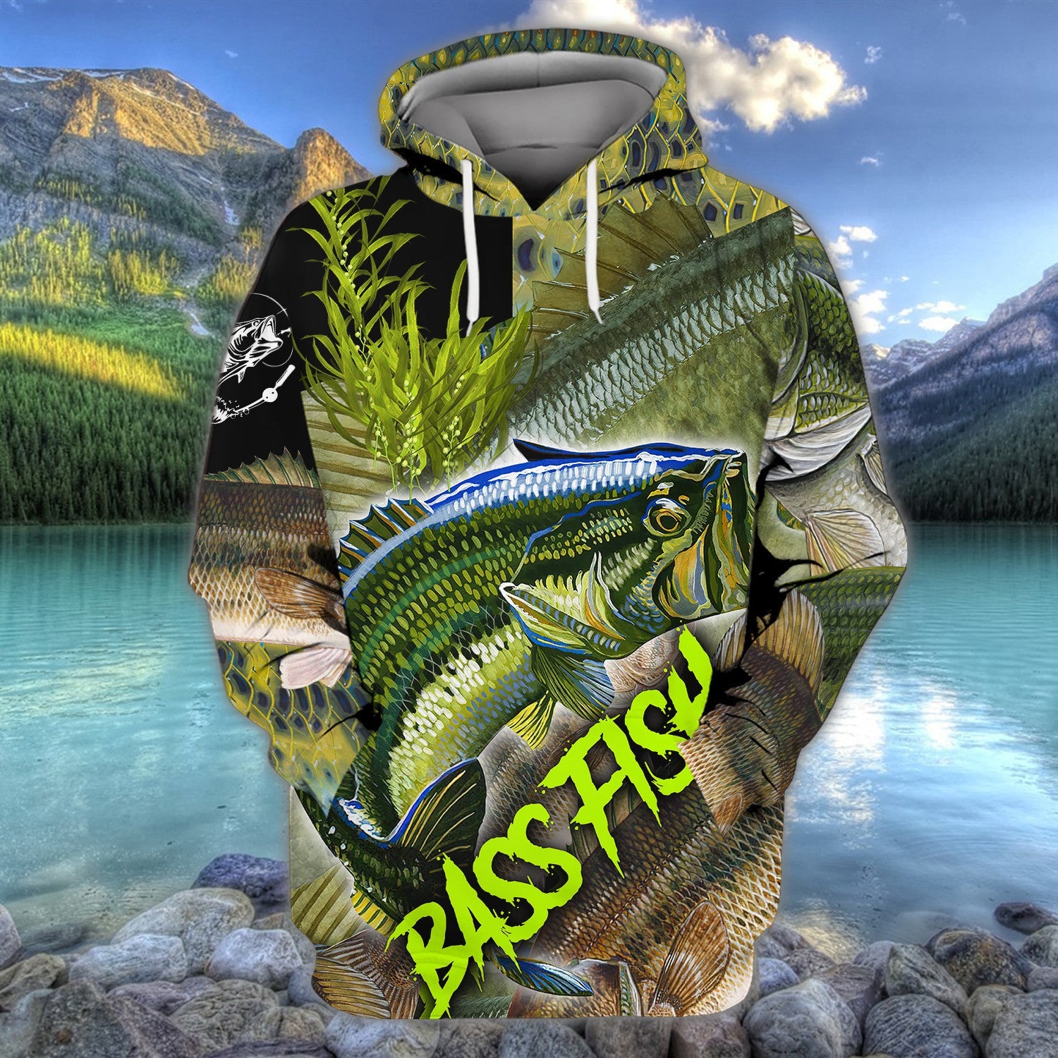 Bass Fish S99 3D Full Print