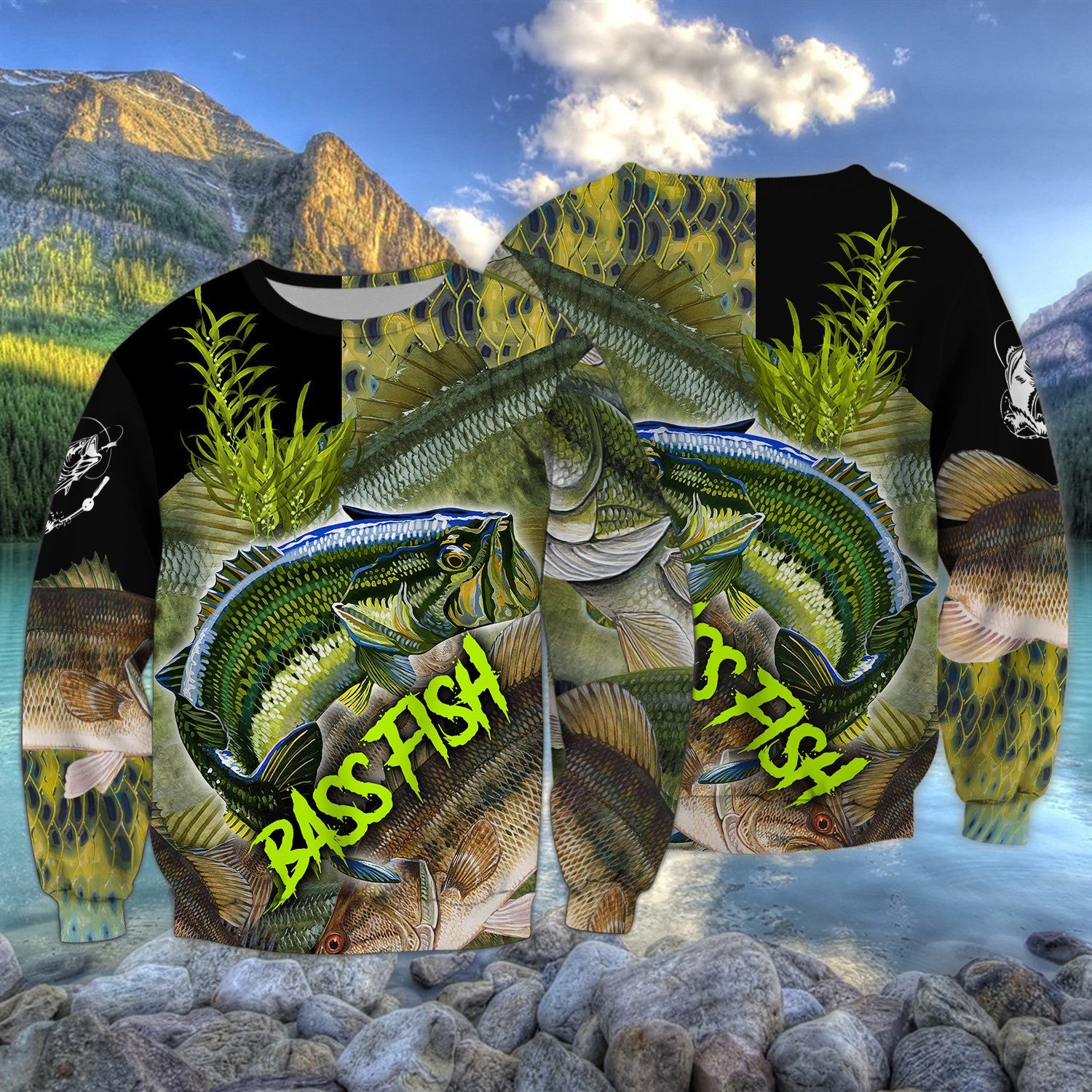 Bass Fish S99 3D Full Print