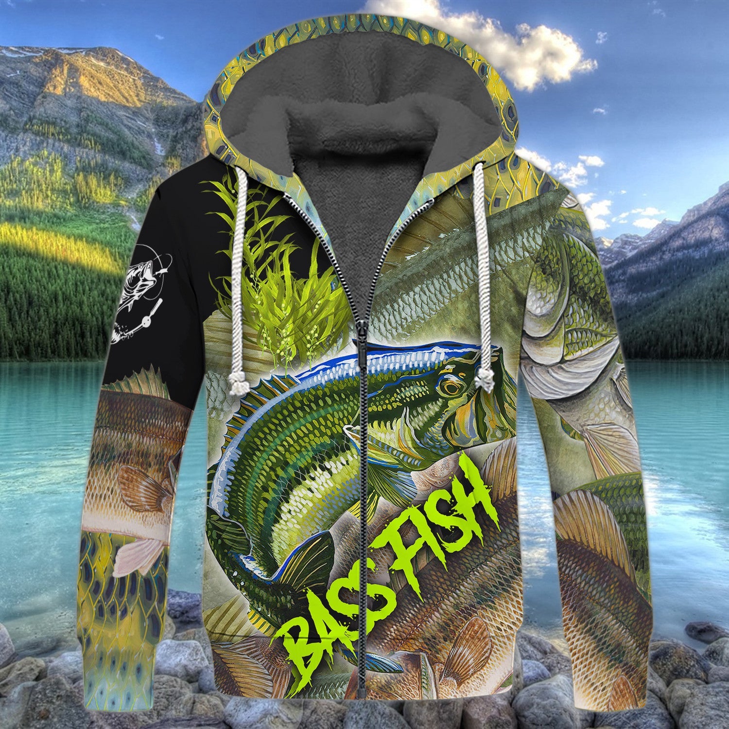 Bass Fish S99 3D Full Print