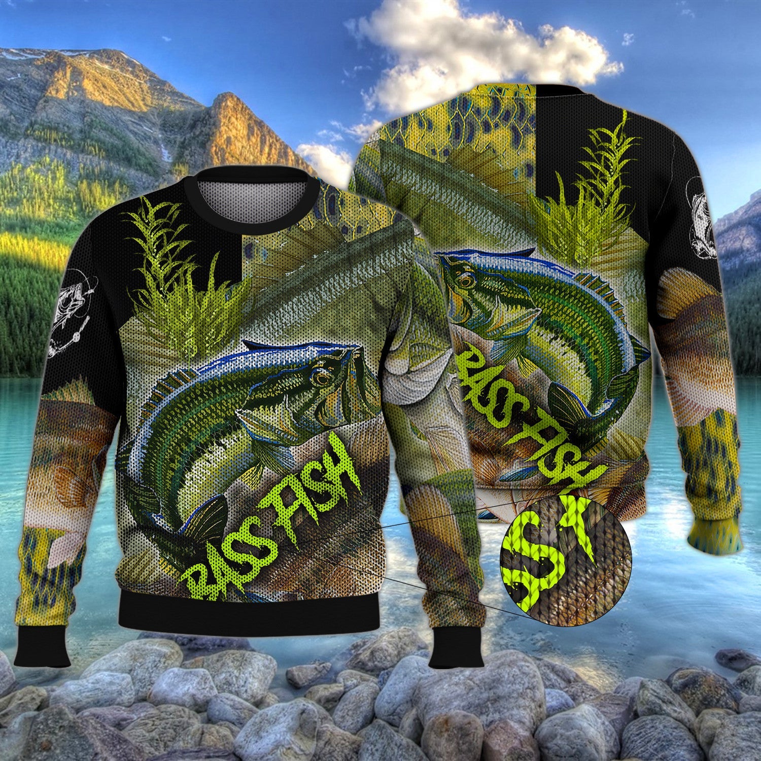 Bass Fish S99 3D Full Print