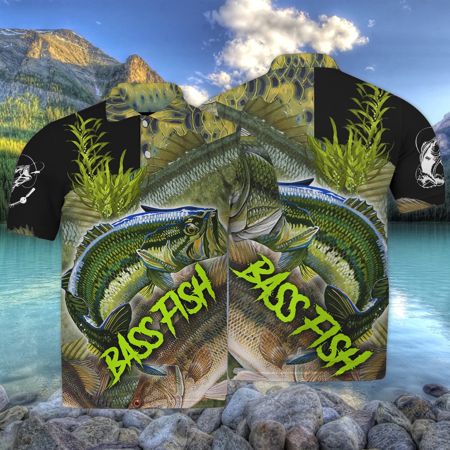 Bass Fish S99 3D Full Print