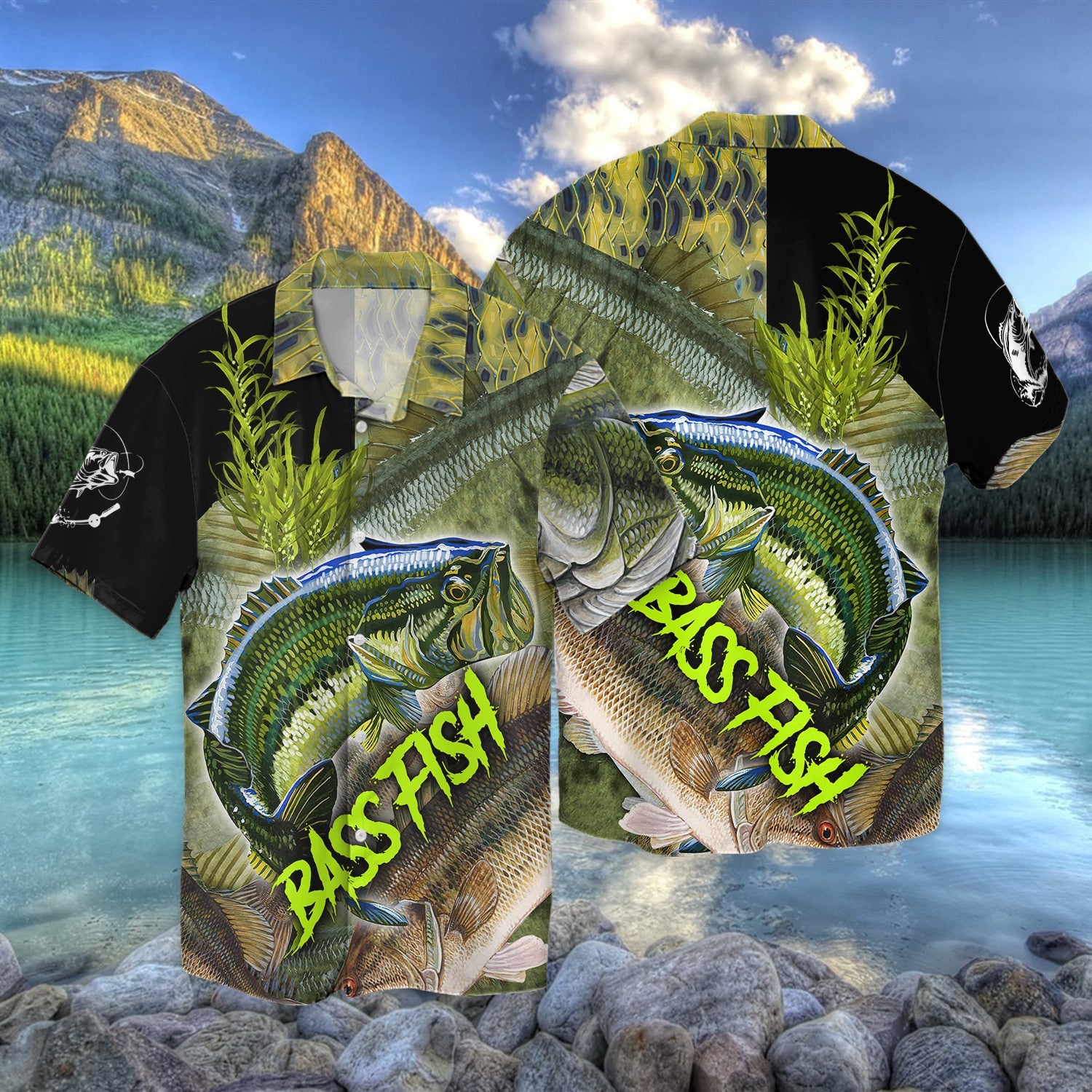 Bass Fish S99 3D Full Print