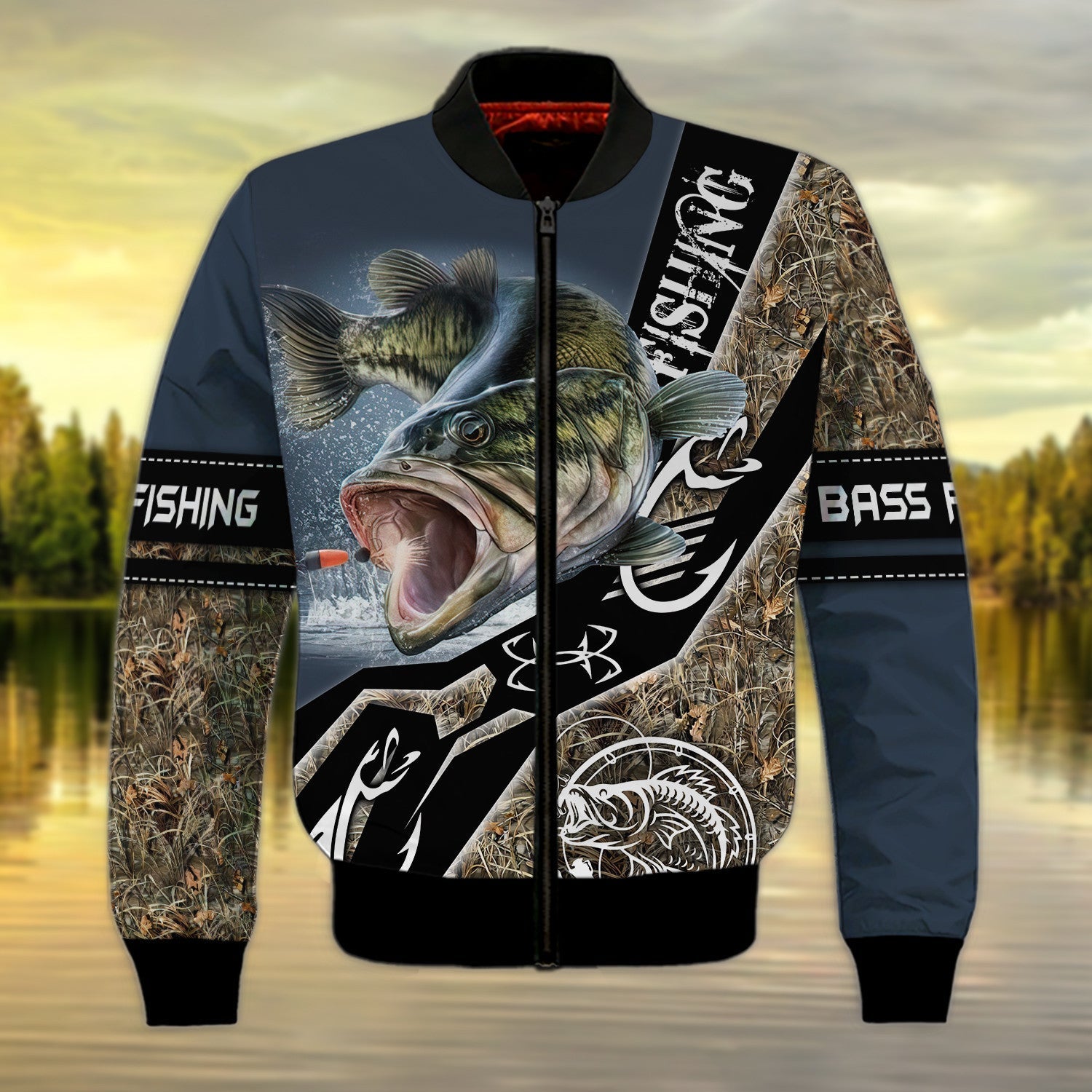 Bass Fishing 3D Shirts For Men and Women Hoodie Tshirt