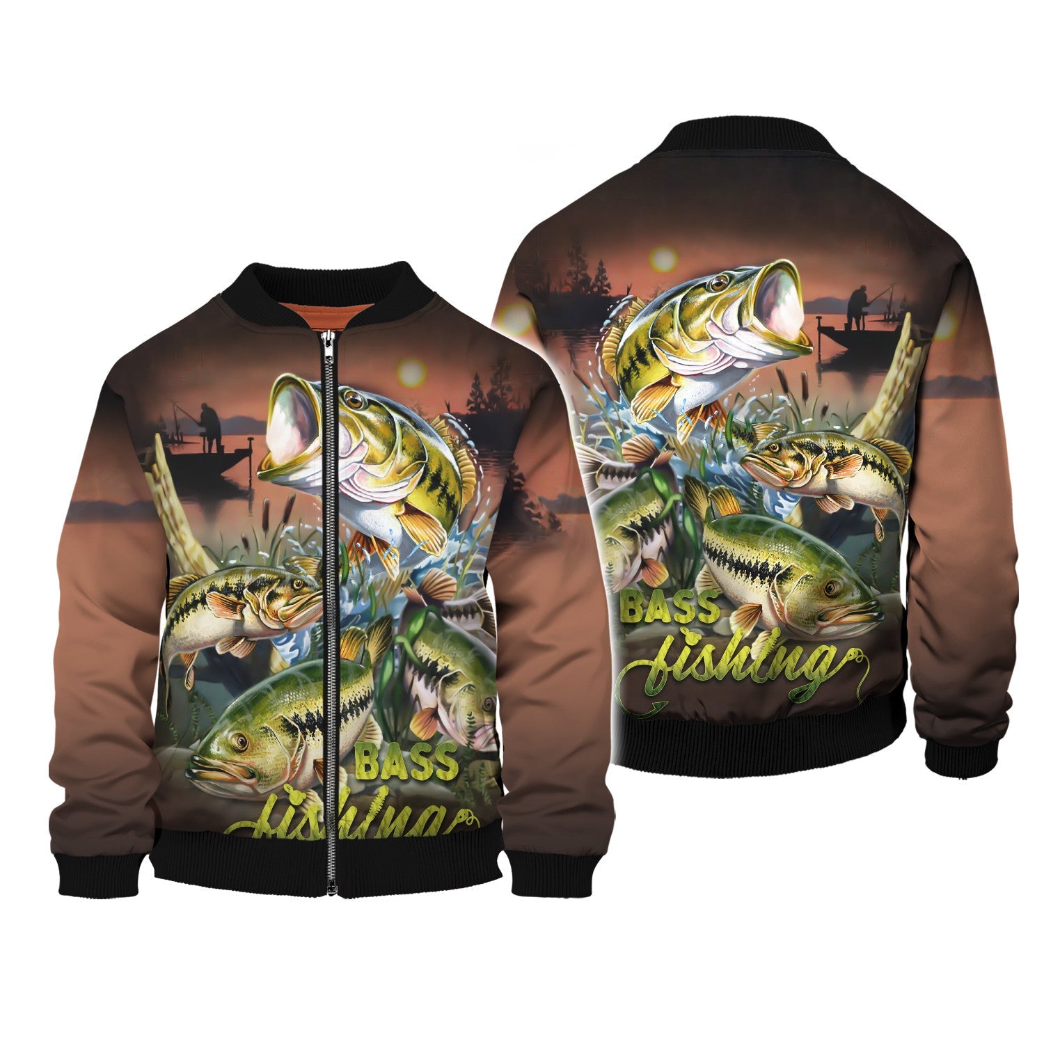 Bass Fishing Shirt Fish 3D Printed Fishing Hoodie Tshirt