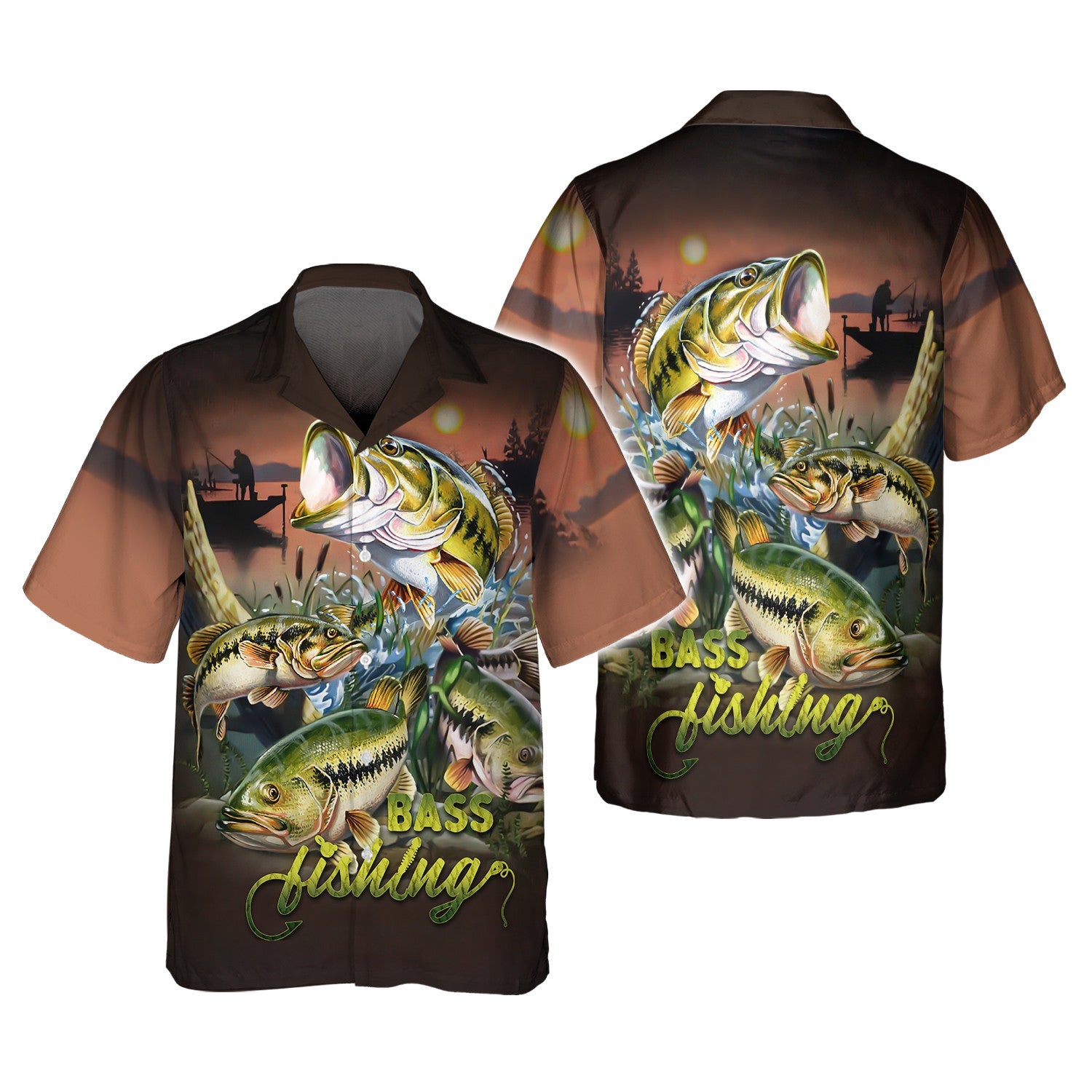 Bass Fishing Shirt Fish 3D Printed Fishing Hoodie Tshirt