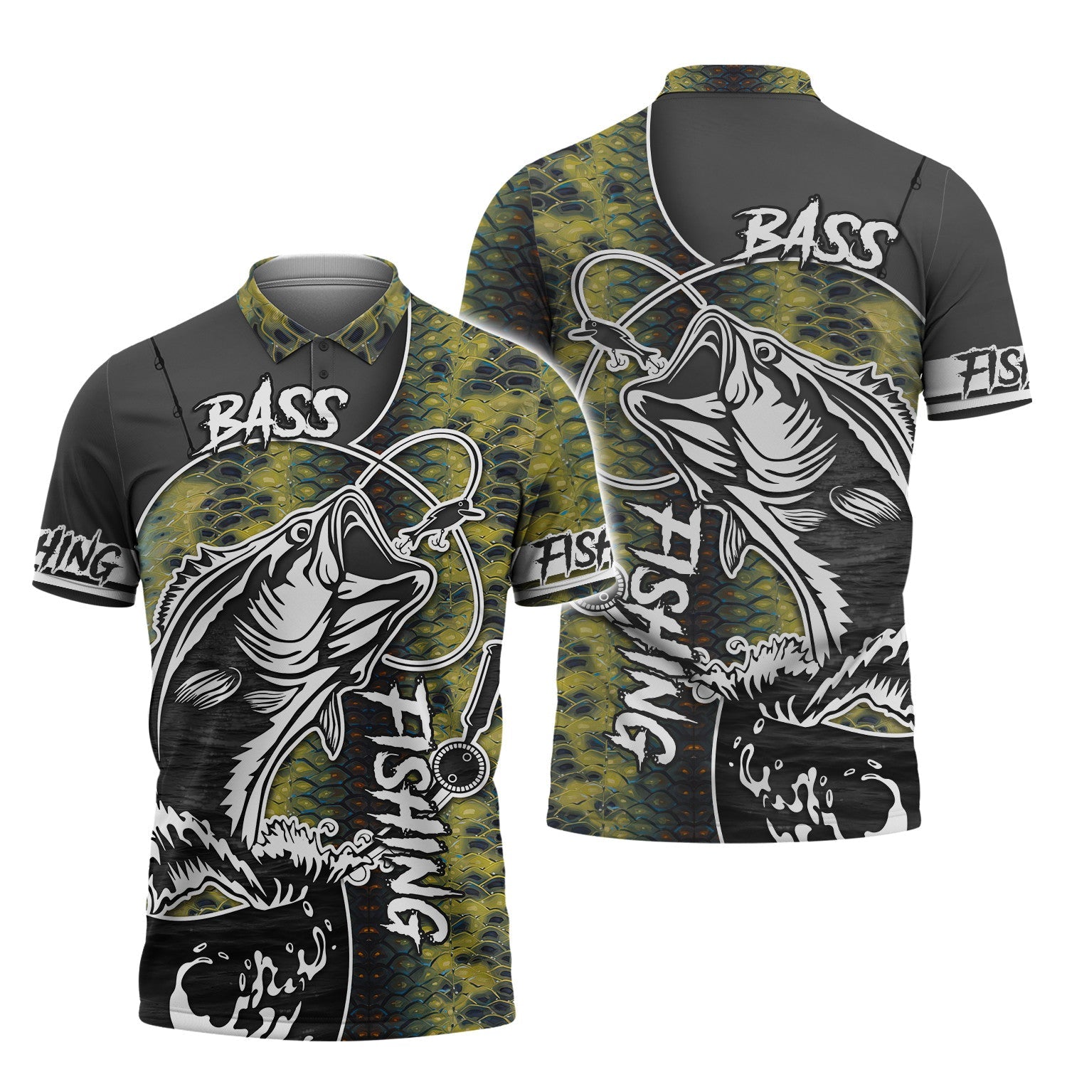 Bass Fishing 3D Printed Unisex Hoodie Tshirt