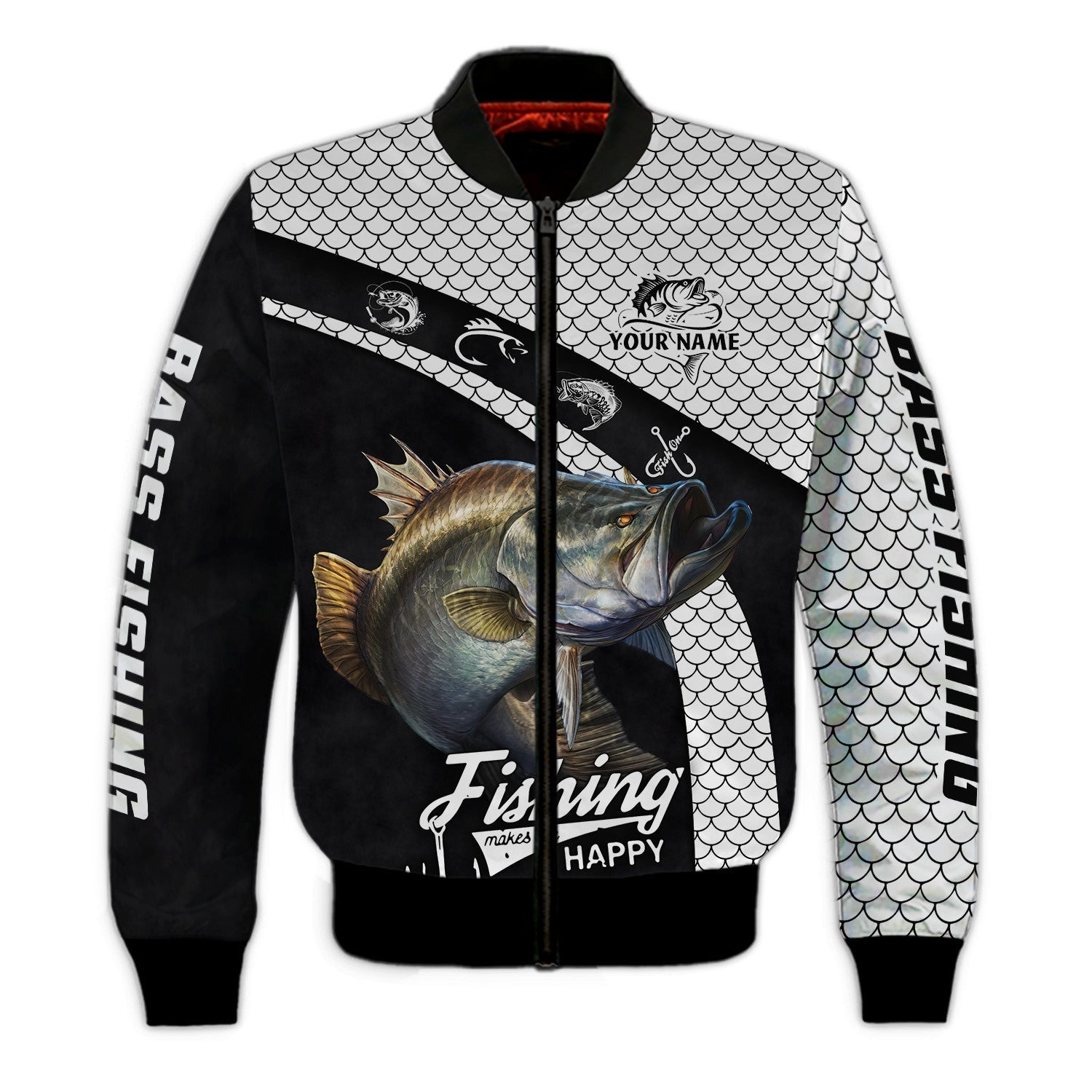 Fishing Shirt Bass Fishing 3D Full Print Fishing Lover Hoodie Tshirt