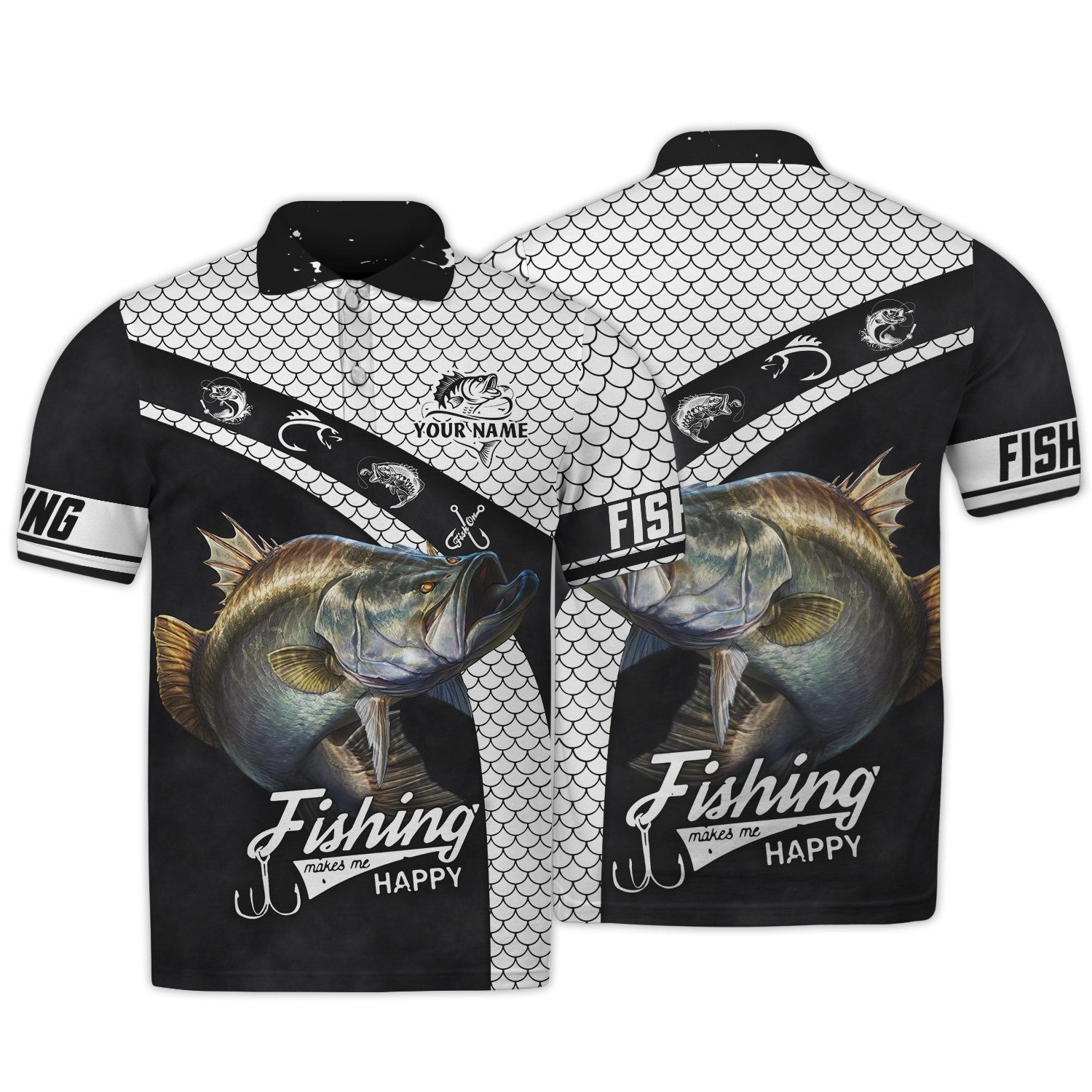 Fishing Shirt Bass Fishing 3D Full Print Fishing Lover Hoodie Tshirt