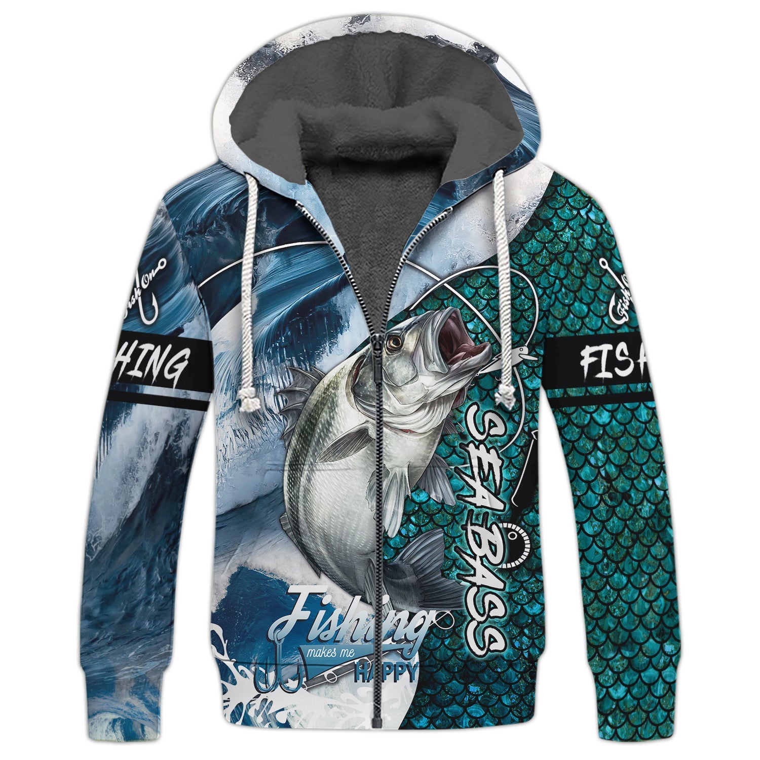 Fishing Shirt 3D Full Print Bass Fishing Hoodie Tshirt