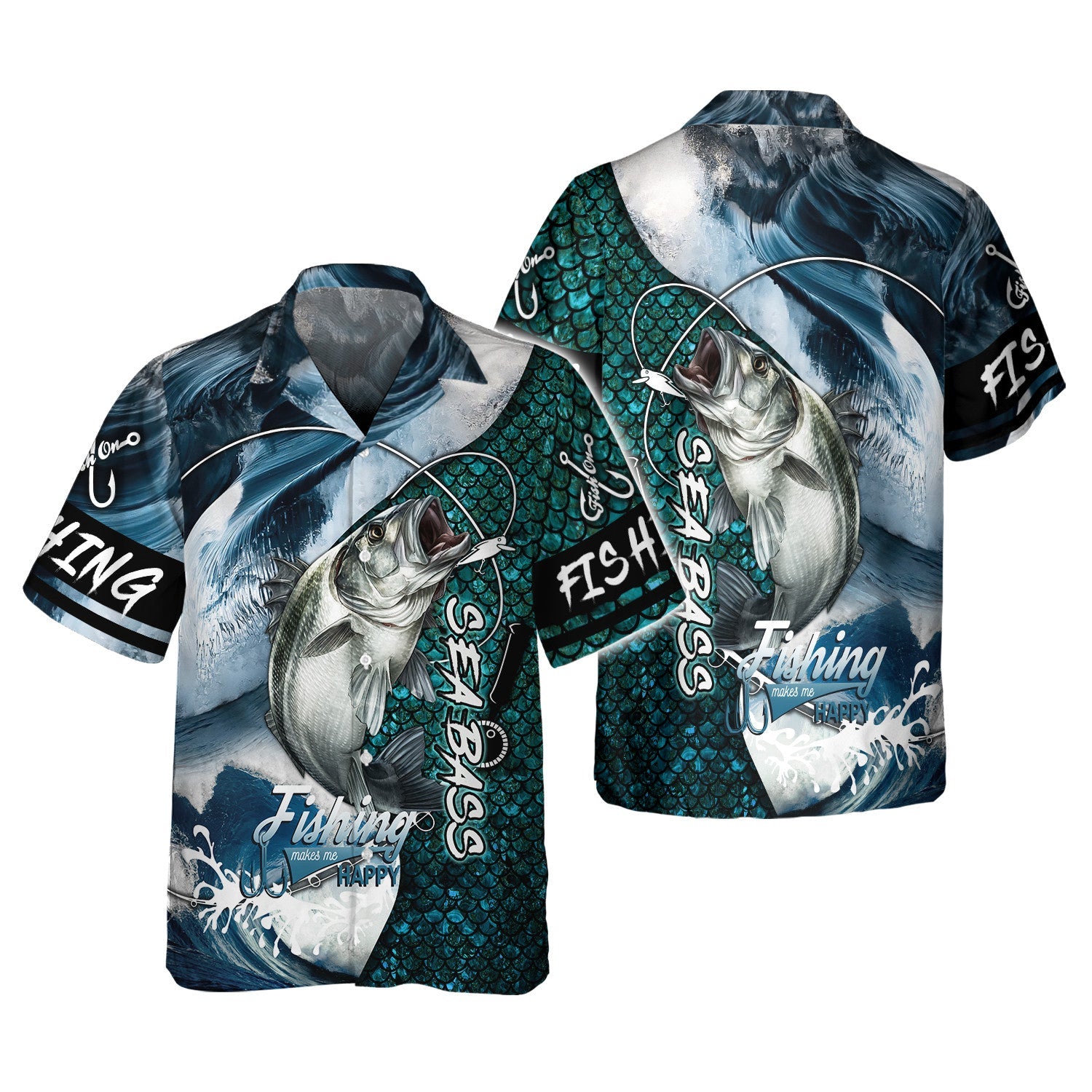 Fishing Shirt 3D Full Print Bass Fishing Hoodie Tshirt