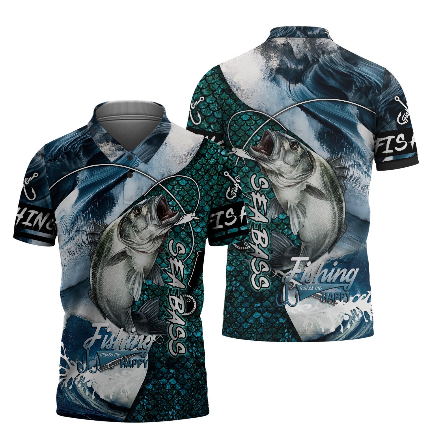 Fishing Shirt 3D Full Print Bass Fishing Hoodie Tshirt