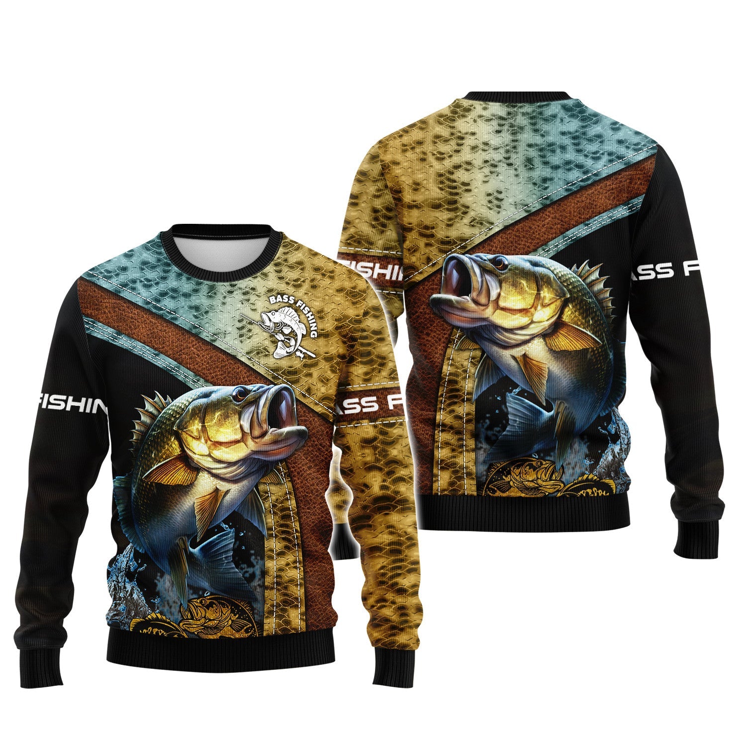 Bass Fishing 3D Hoodie Shirt For Men Hunting Life Hoodie Gifts
