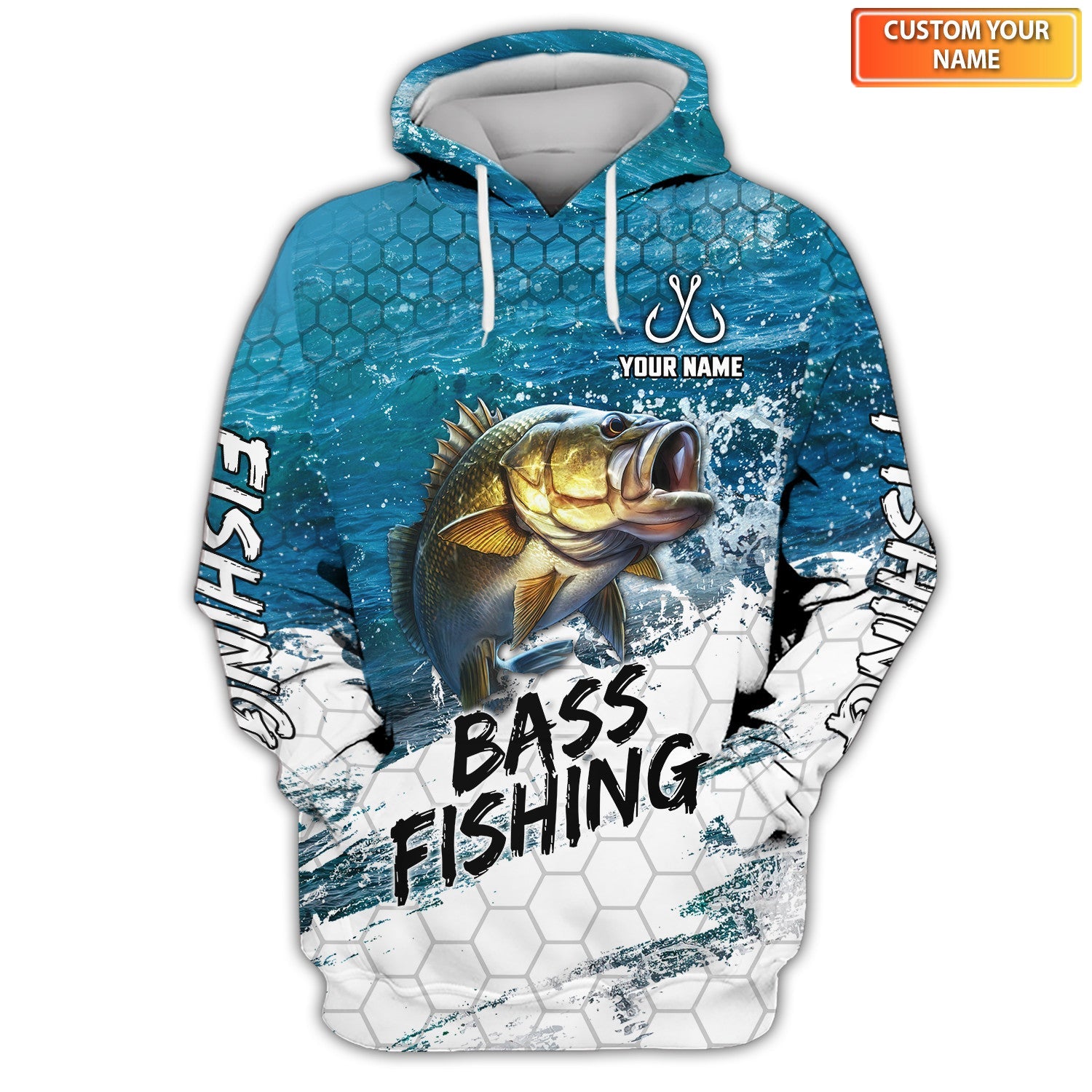 Latest Bass Fishing 3D Hoodie Shirt For Men Hunting Life Hoodie Gifts