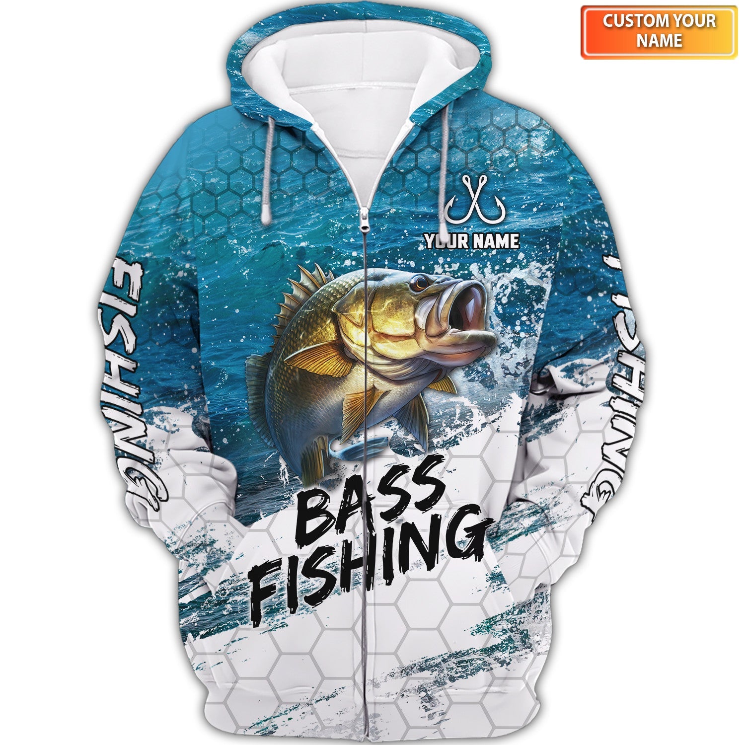 Latest Bass Fishing 3D Hoodie Shirt For Men Hunting Life Hoodie Gifts