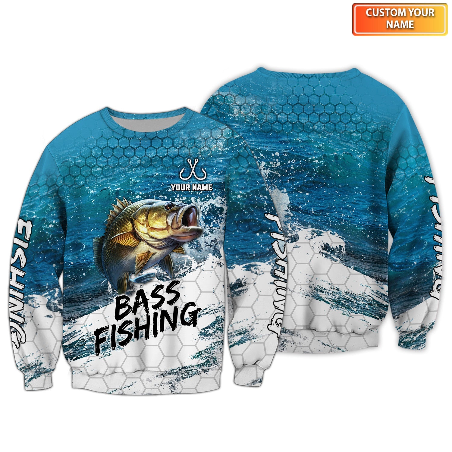 Latest Bass Fishing 3D Hoodie Shirt For Men Hunting Life Hoodie Gifts