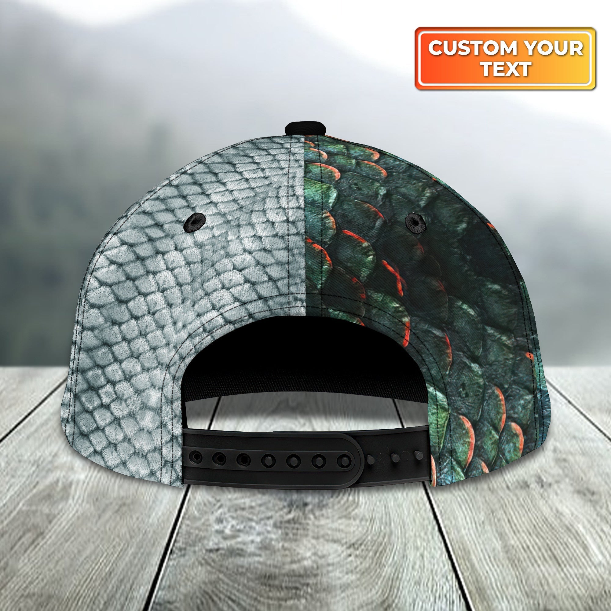 Bass Fish Fishing Make Me Happy Personalized Name 3D Classic Cap