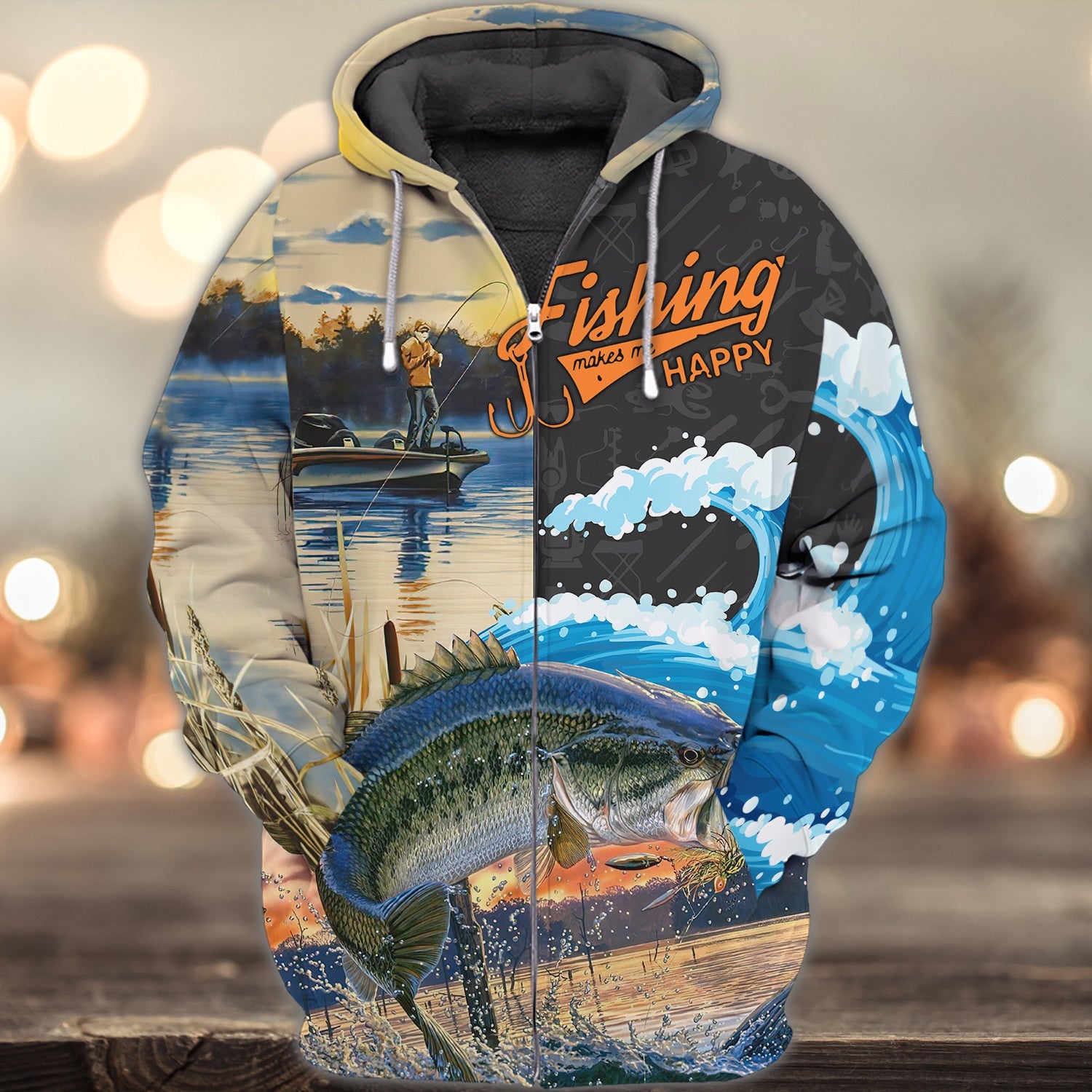 Bass Fishing 3D Full Print Shirts