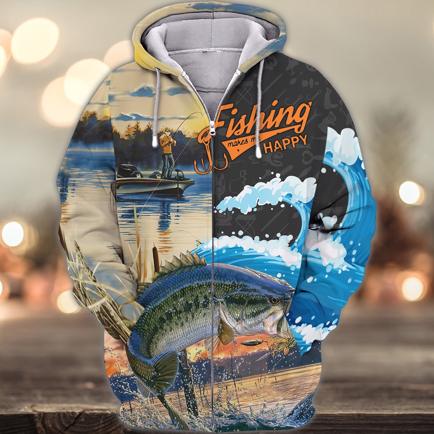 Bass Fishing 3D Full Print Shirts