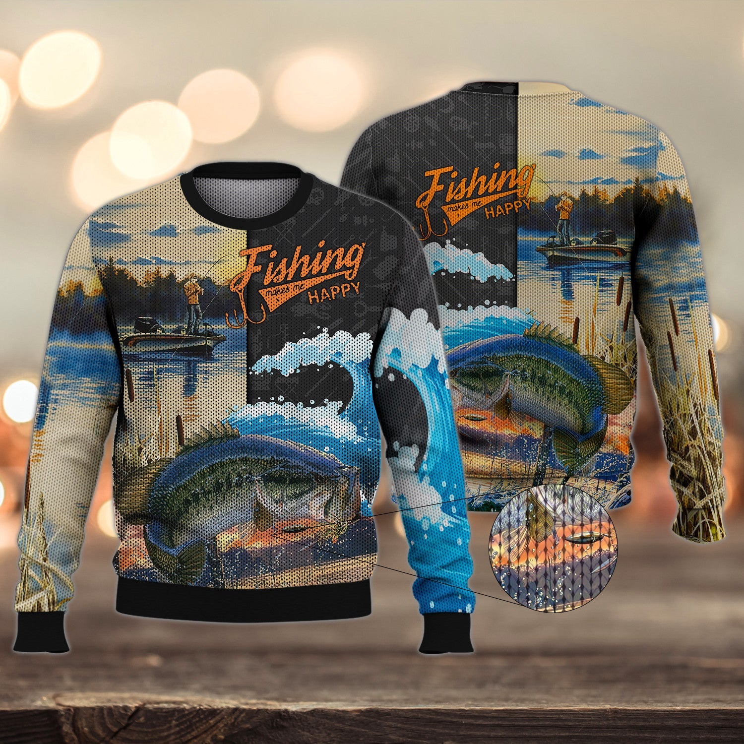 Bass Fishing 3D Full Print Shirts