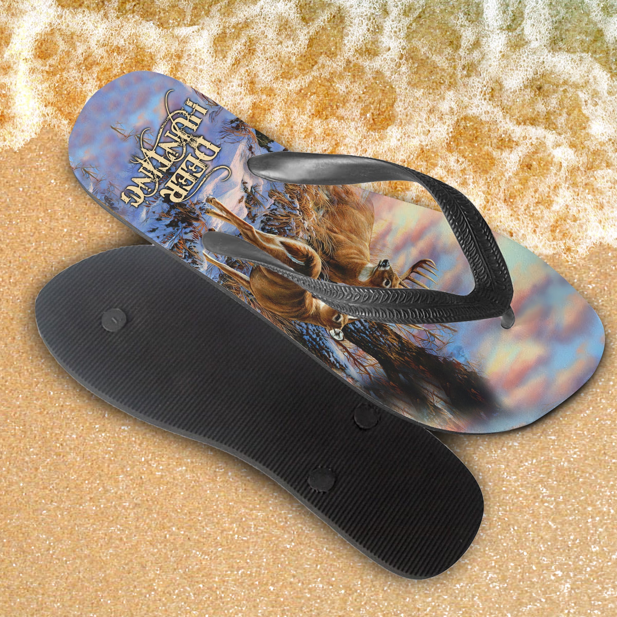 Custom Flip Flops - Hunting - Fuly 4