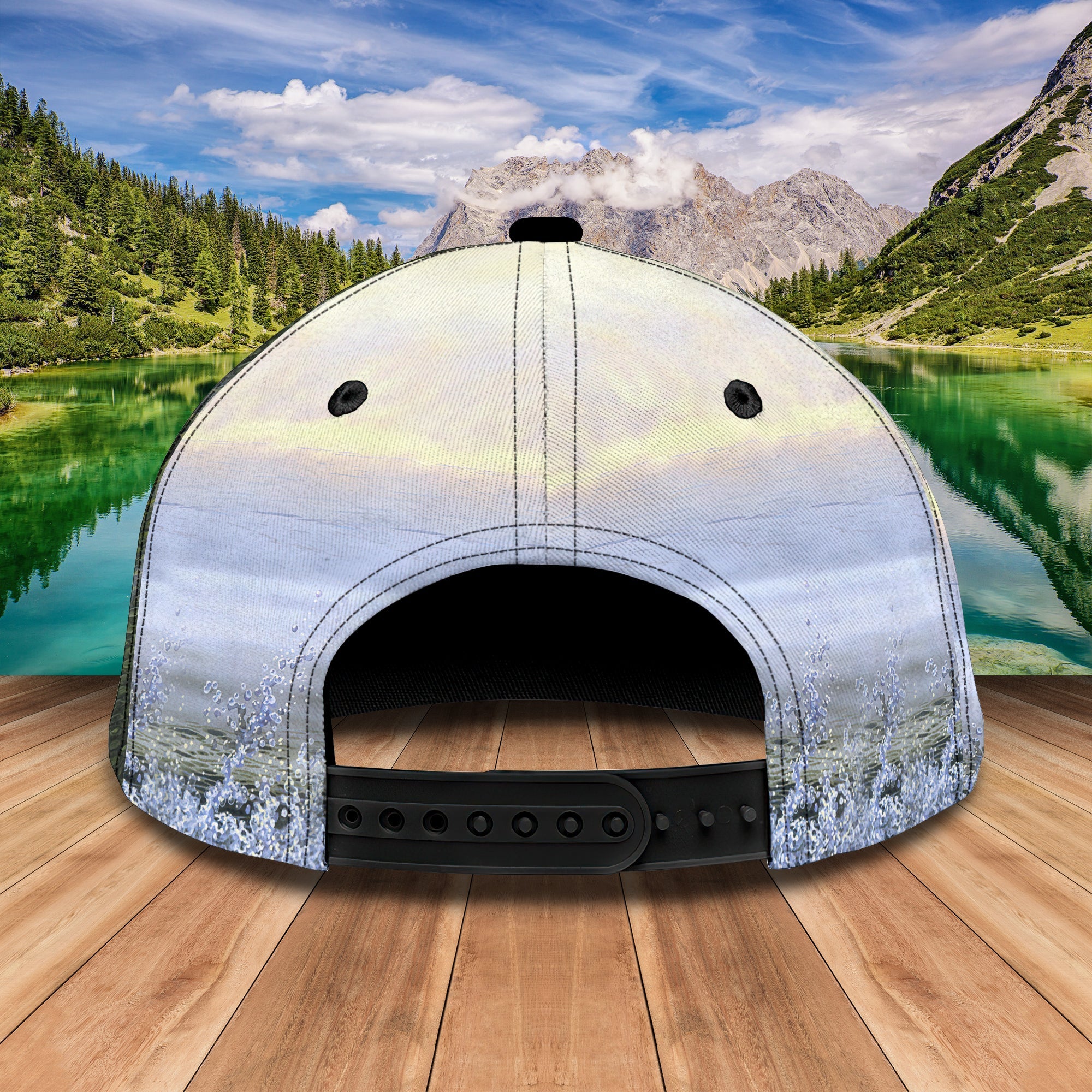 Bass Fishing - Personalized Name Cap 9