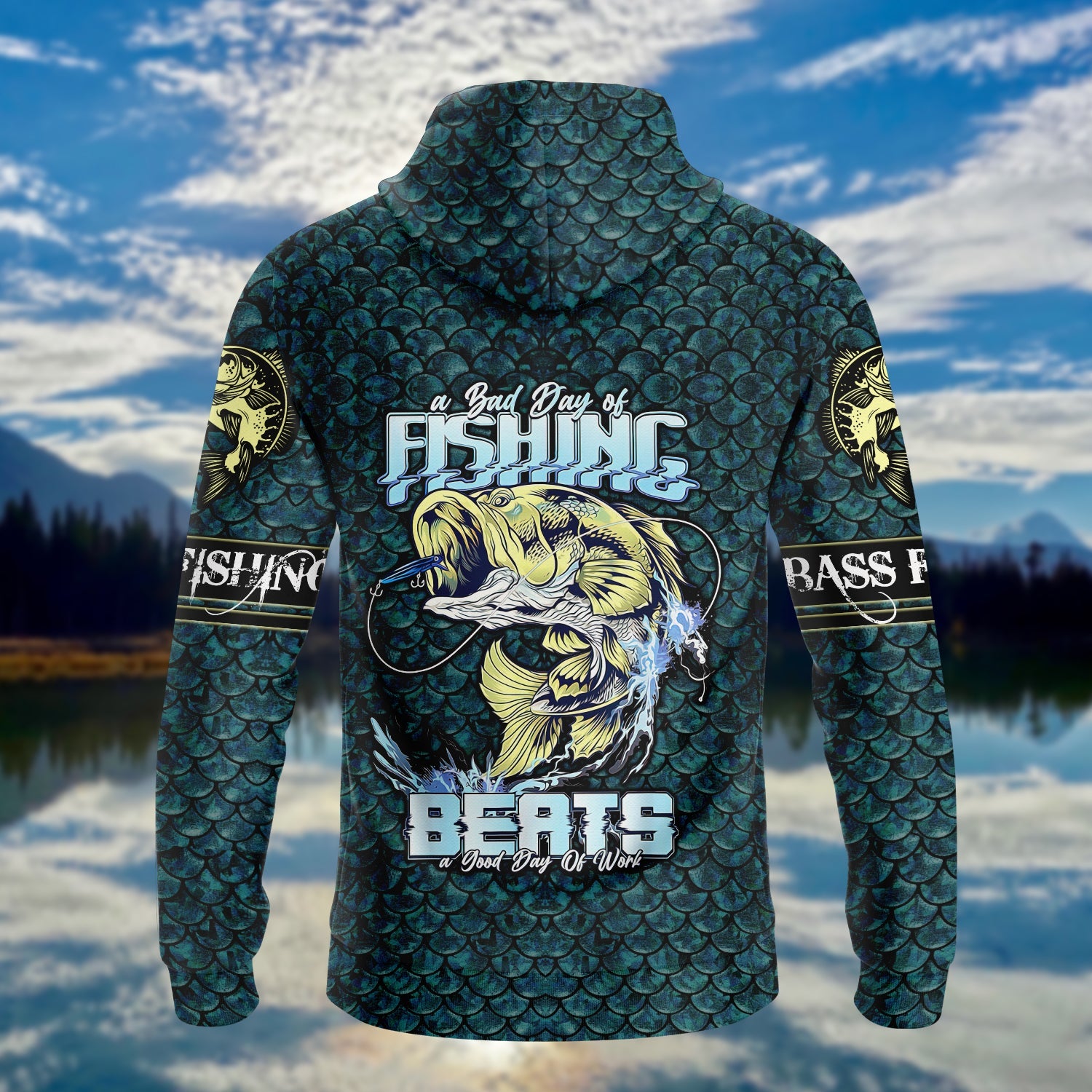 Bass Fishing - 3D Full Print - 957