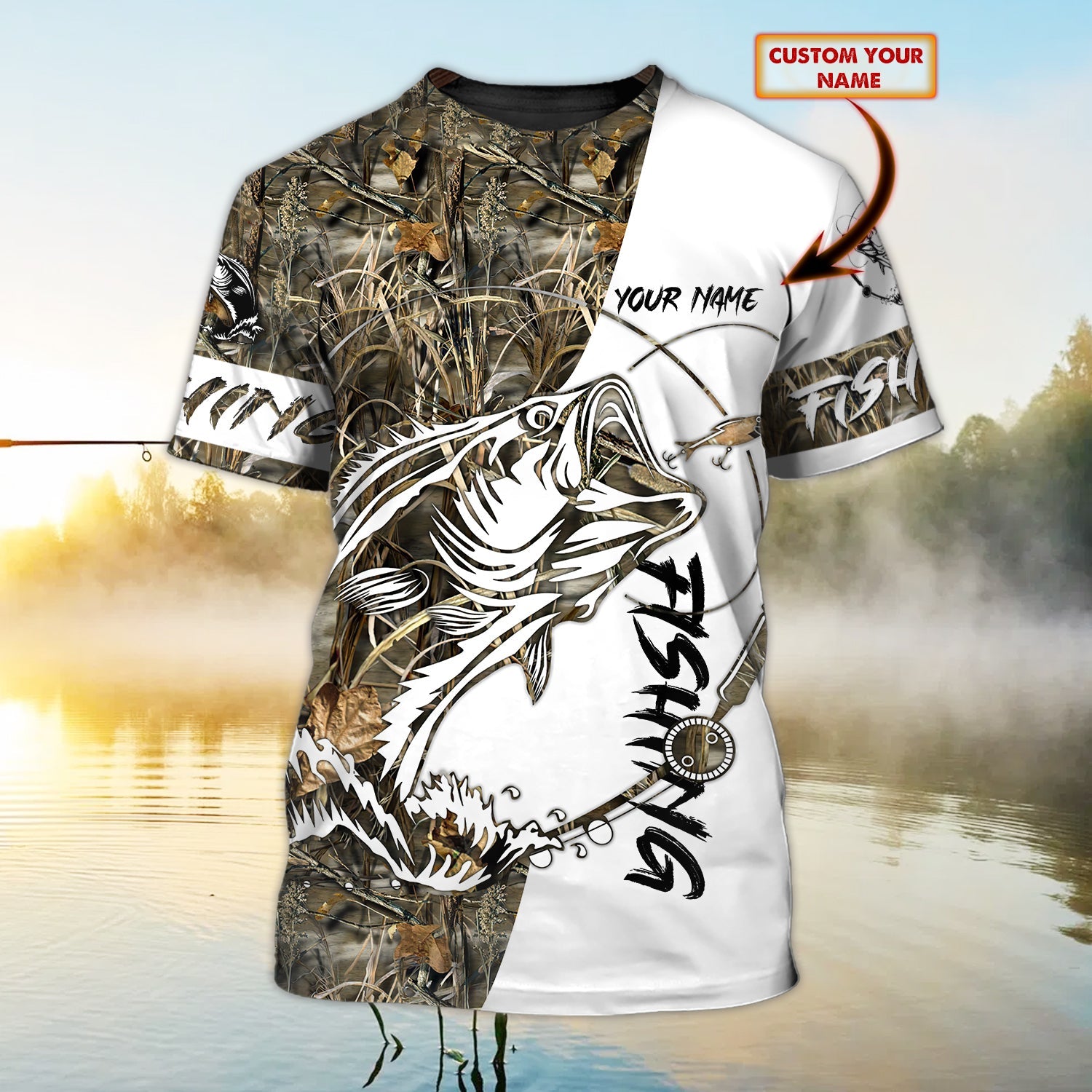 FISHING - 3D Tshirt 01 - NBTT