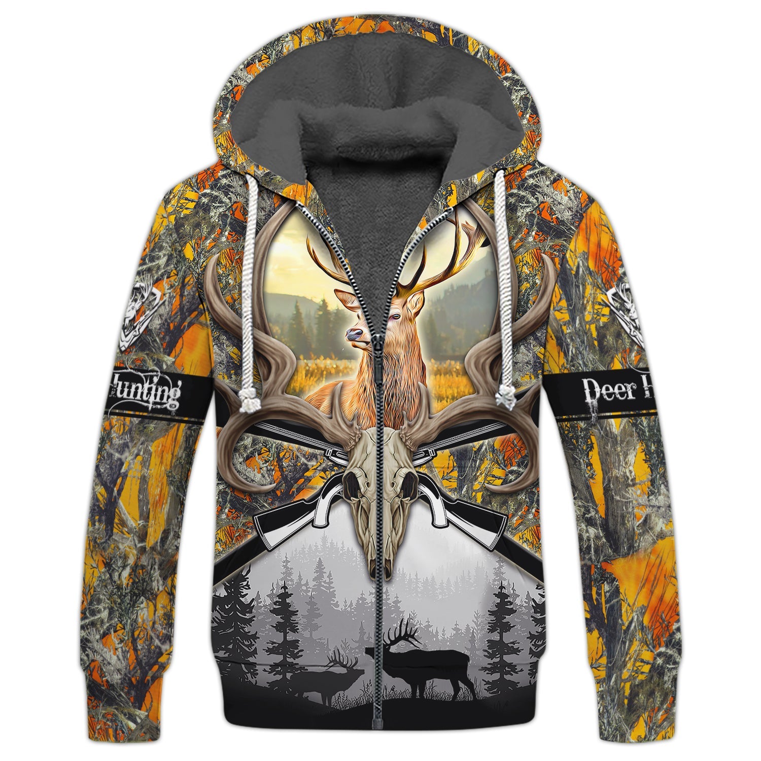 Deer Hunting Camo 0704 - 3D Full Print - QB95