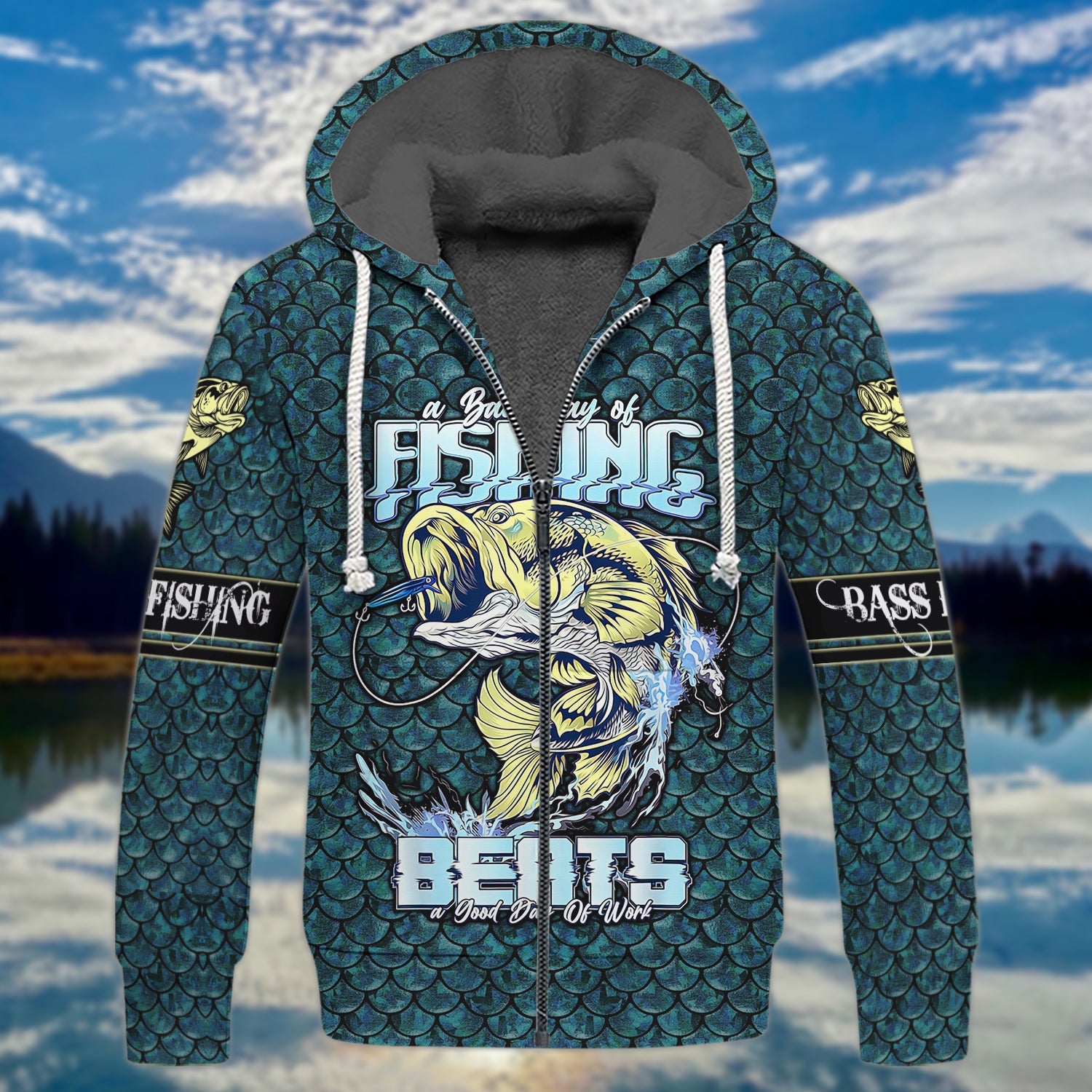Bass Fishing - 3D Full Print - 957