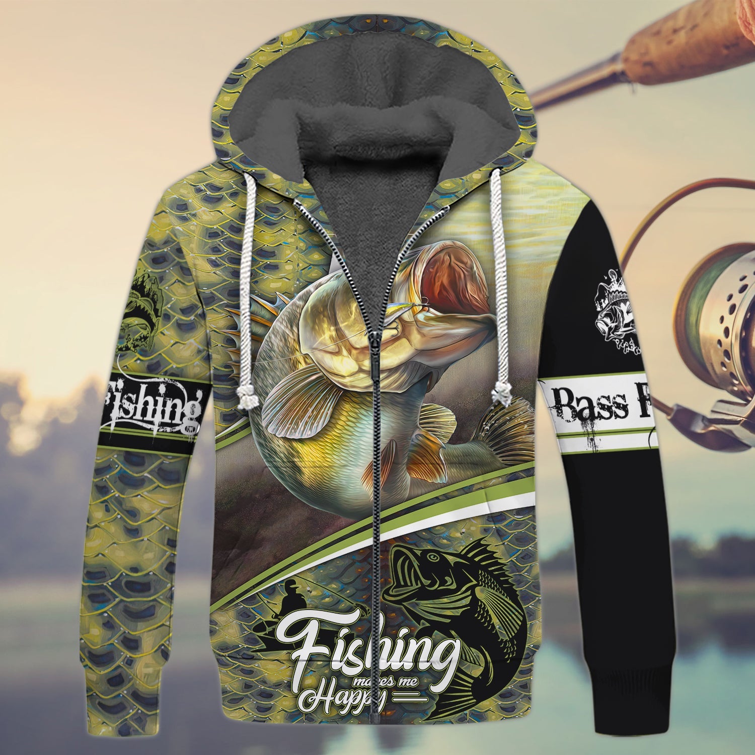 Bass Fishing - 3D Full Print