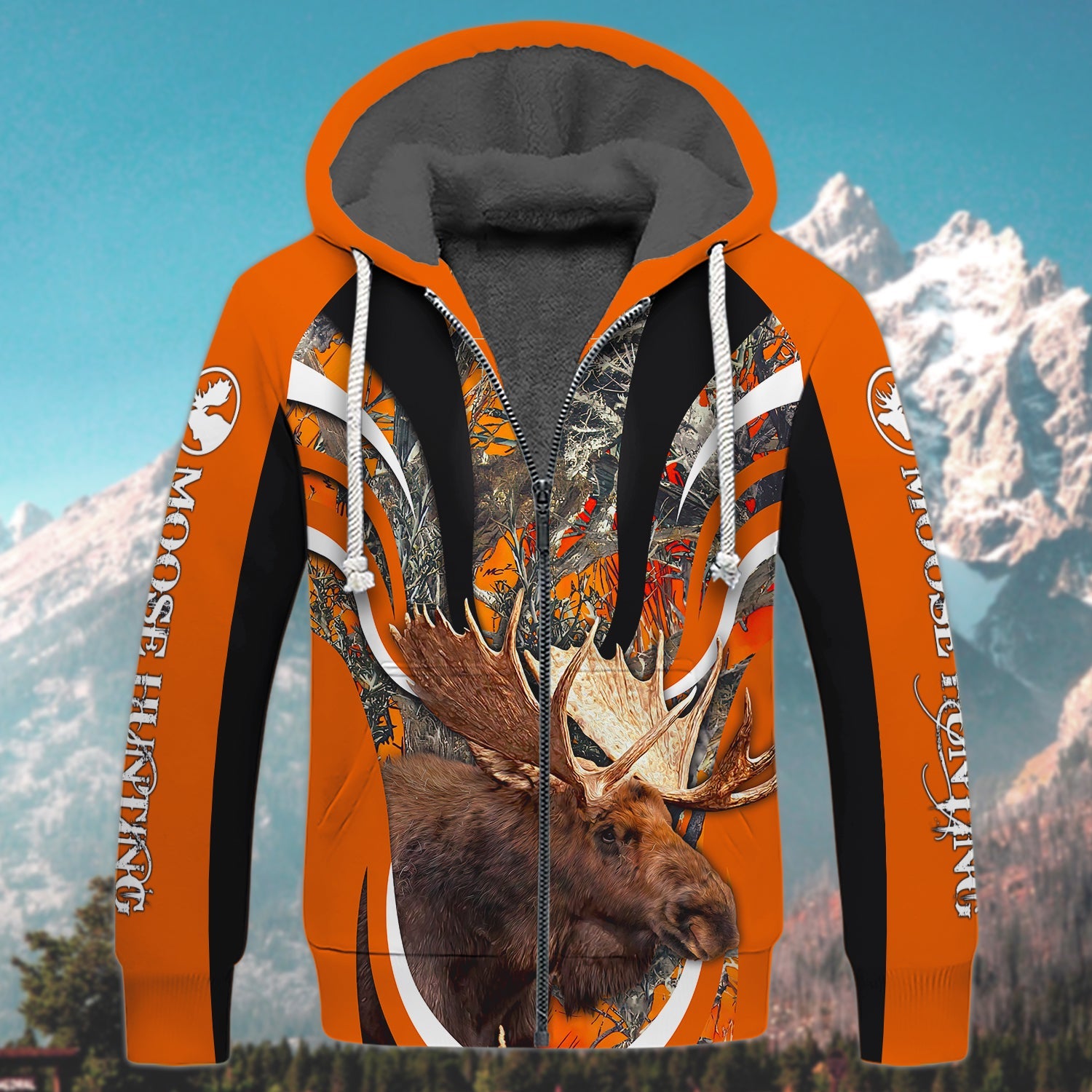 Moose Hunting - 3D Full Print Shirts - Tad 526