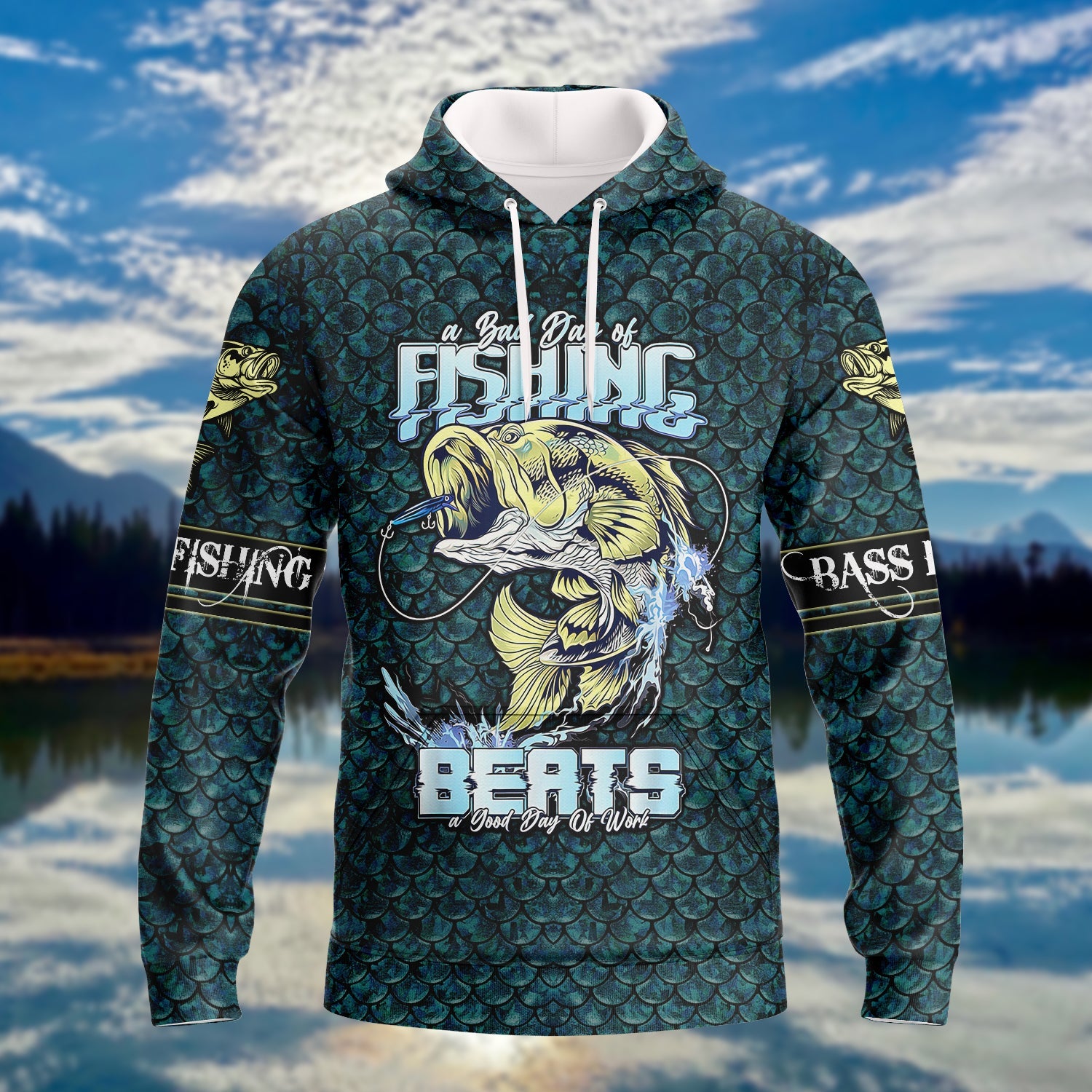 Bass Fishing - 3D Full Print - 957
