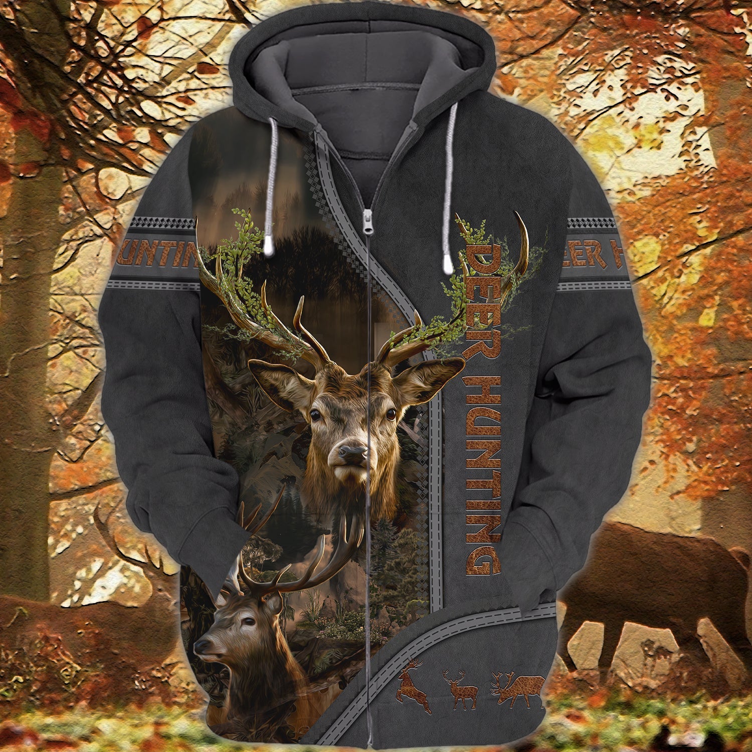 Deer Hunting - 3D Full Print - Htl