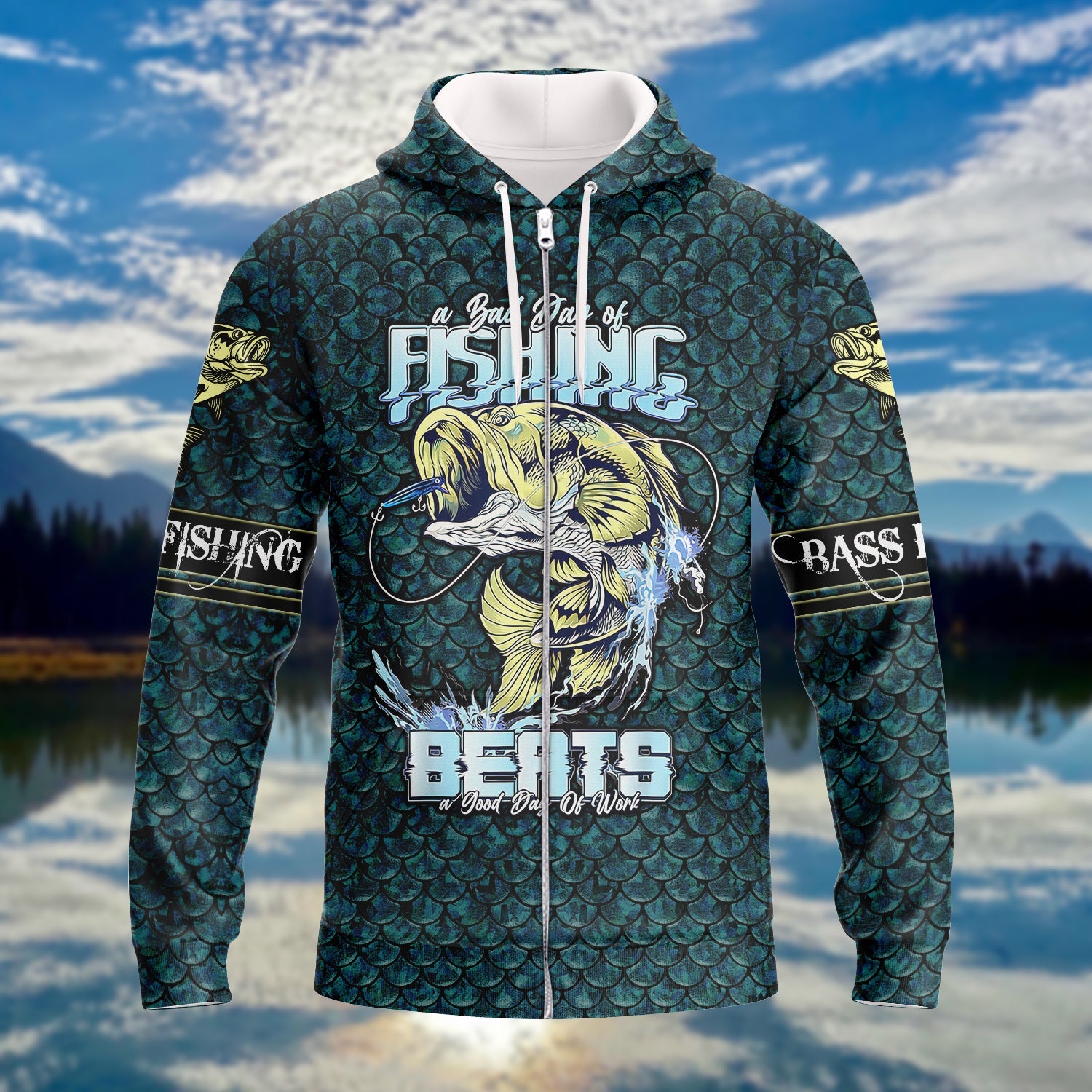 Bass Fishing - 3D Full Print - 957