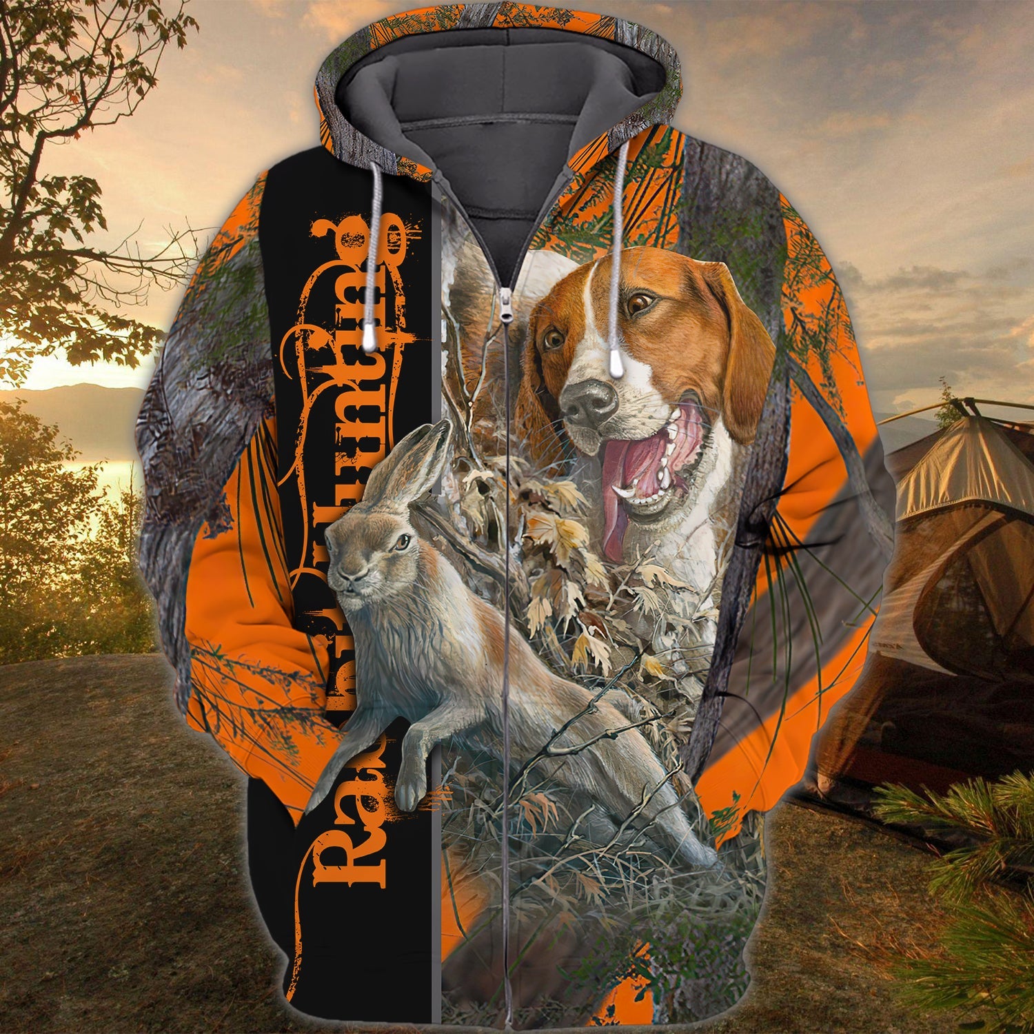 Rabbit Hunting With Beagles Orange Muddy Camo Rabbit Hunting Dogs HTA